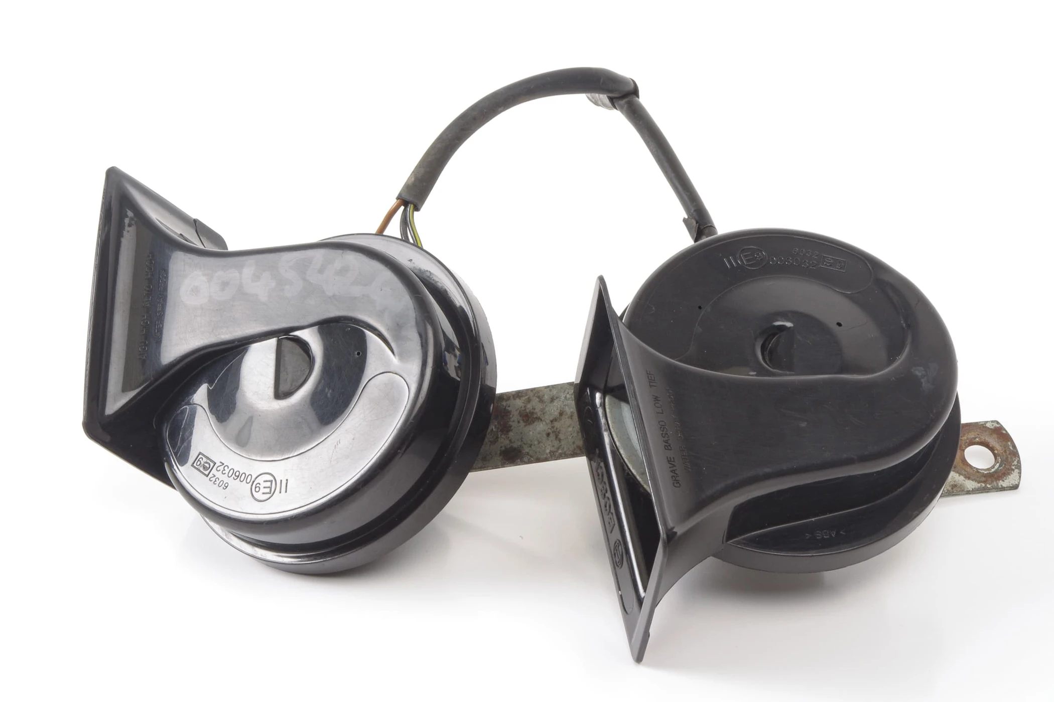 Mercedes 0045424020 Horn x2 (b) | W124 E W126 W140 S R129 SL