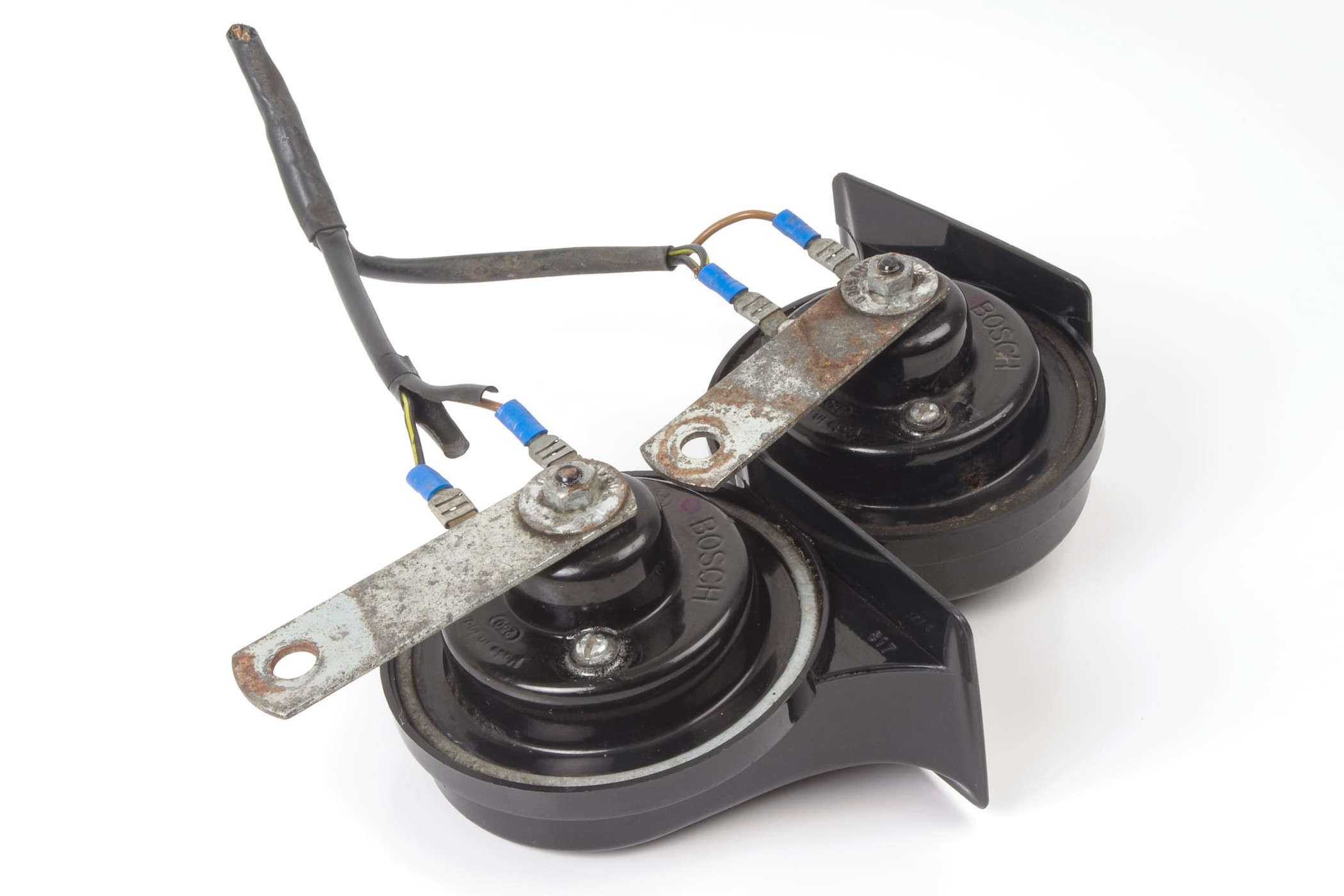 Mercedes 0045424020 Horn x2 (b) | W124 E W126 W140 S R129 SL