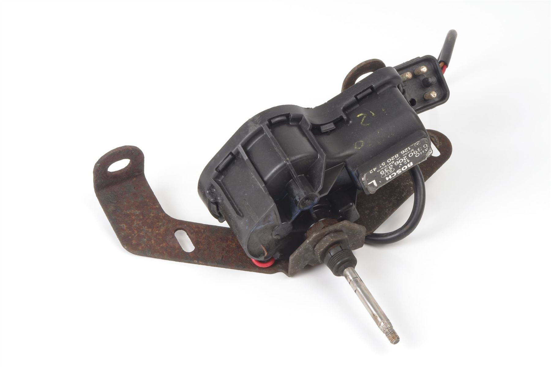 Mercedes 1268205142 Headlight Wiper Motor - Left | W116 W126 W140 S W124 E...