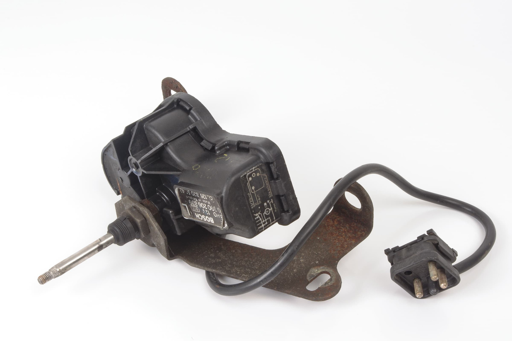 Mercedes 1268205142 Headlight Wiper Motor - Left | W116 W126 W140 S W124 E...