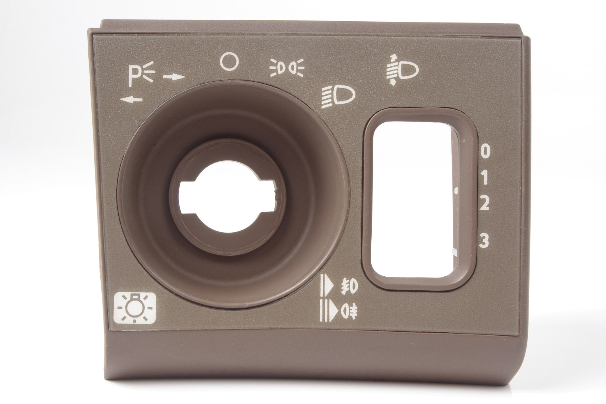 Mercedes 1296800265 Headlight Switch Panel - Brown | R129 SL