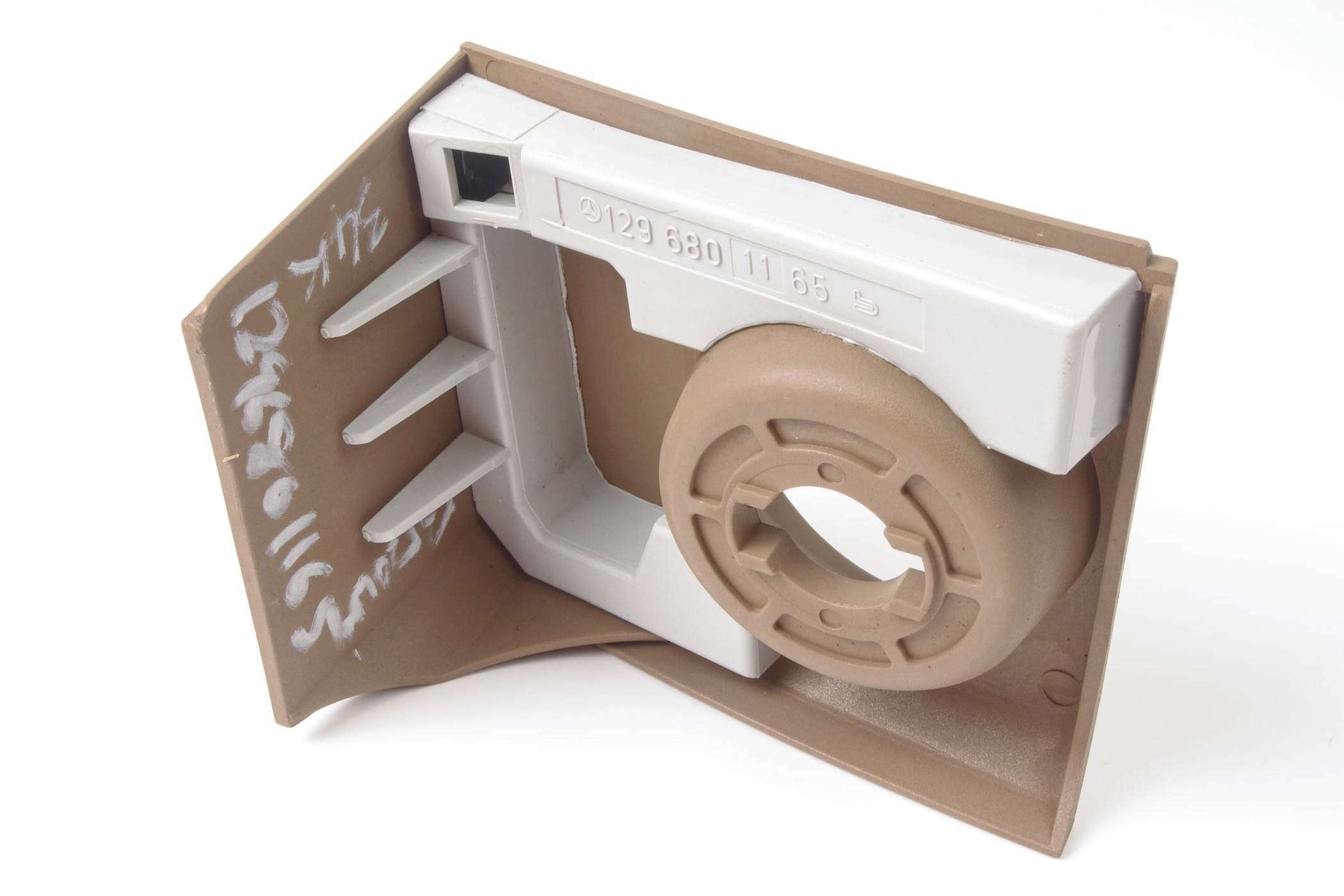 Mercedes 1296801165 Headlight Switch Panel - Tan | R129 SL