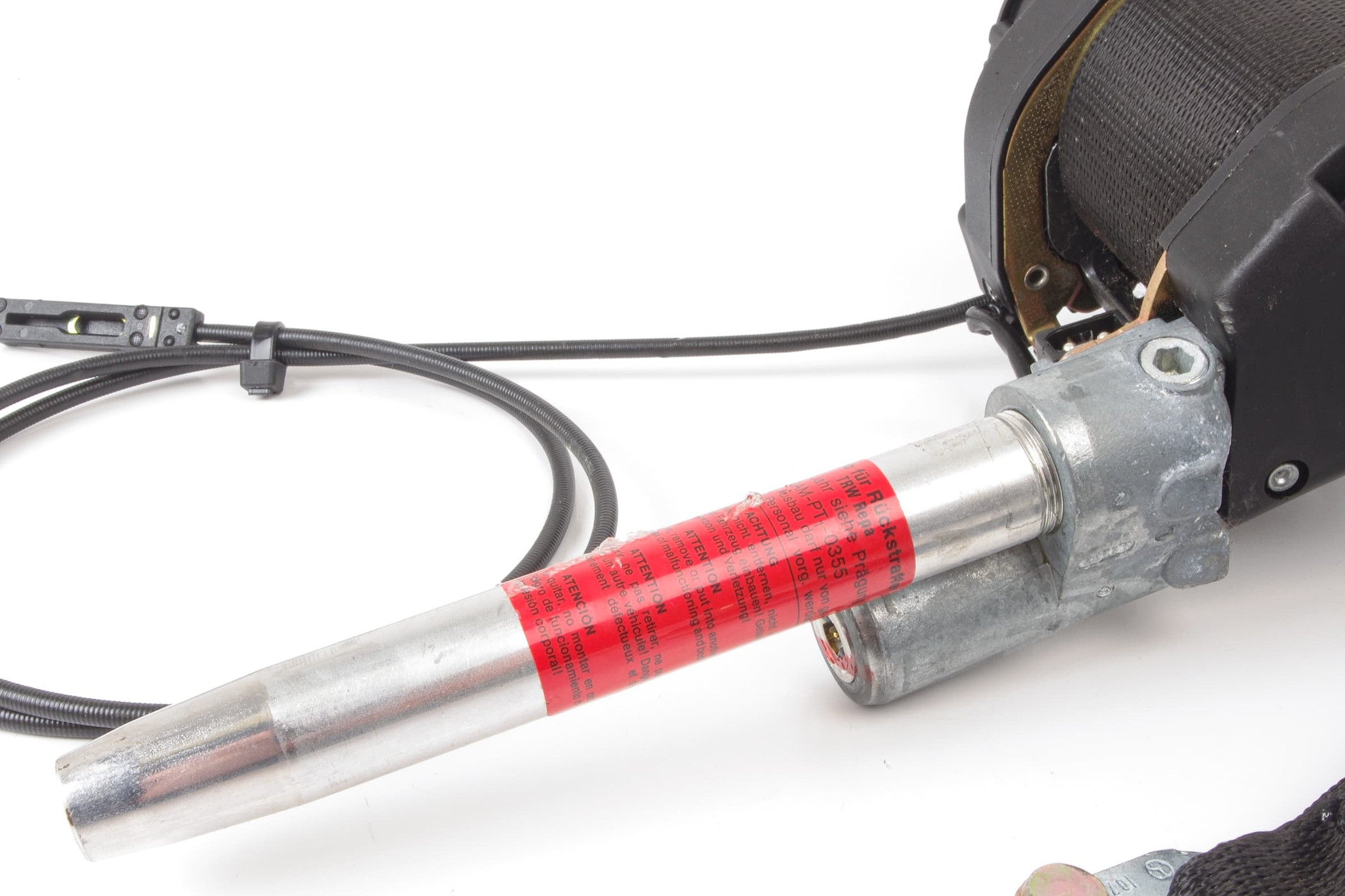 Mercedes 1298602185 Seat Belt - Left Black (a) | R129 SL