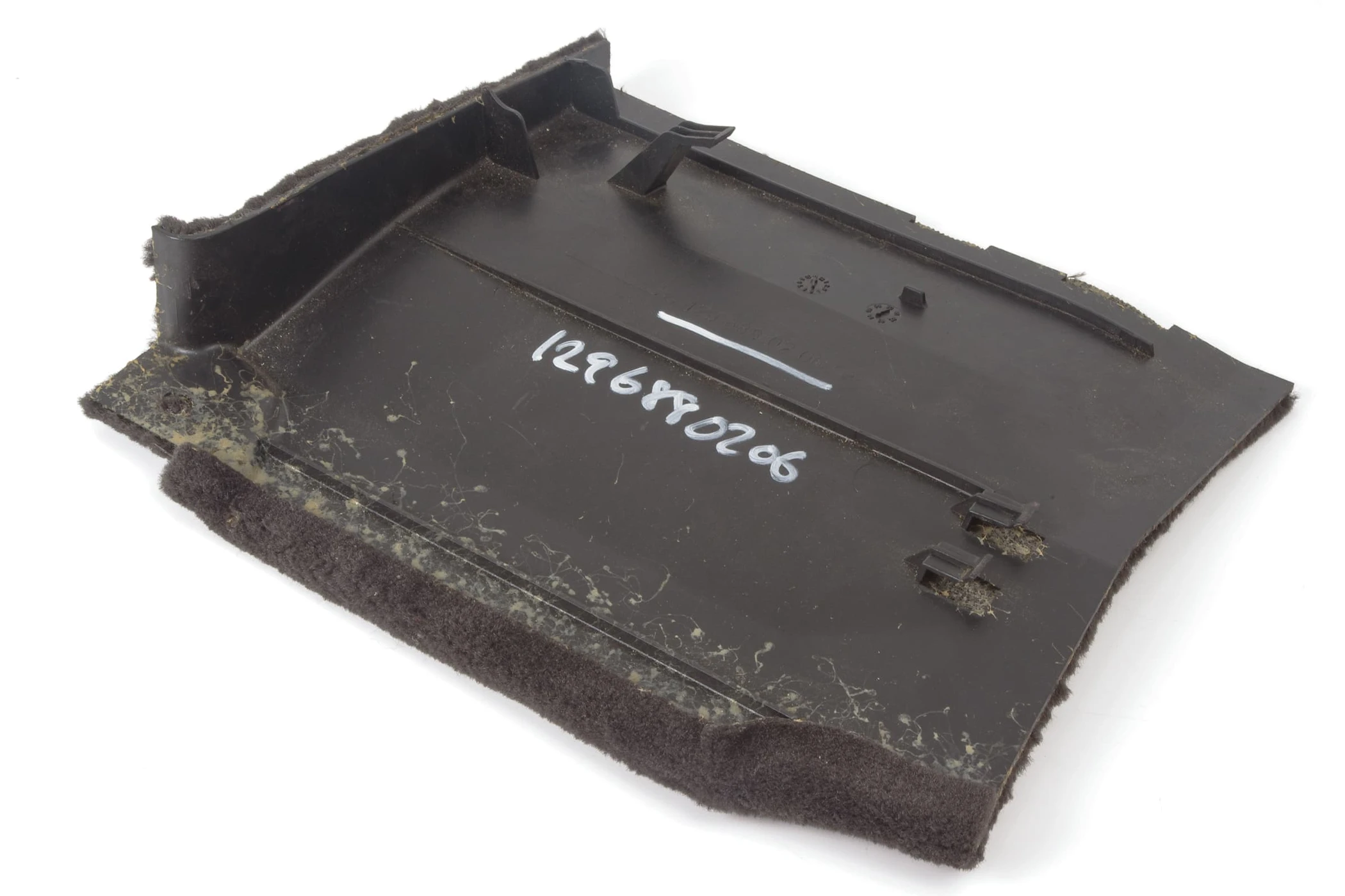 Mercedes 1296880206 Footwell Carpet Trim Panel - Right Black | R129 SL