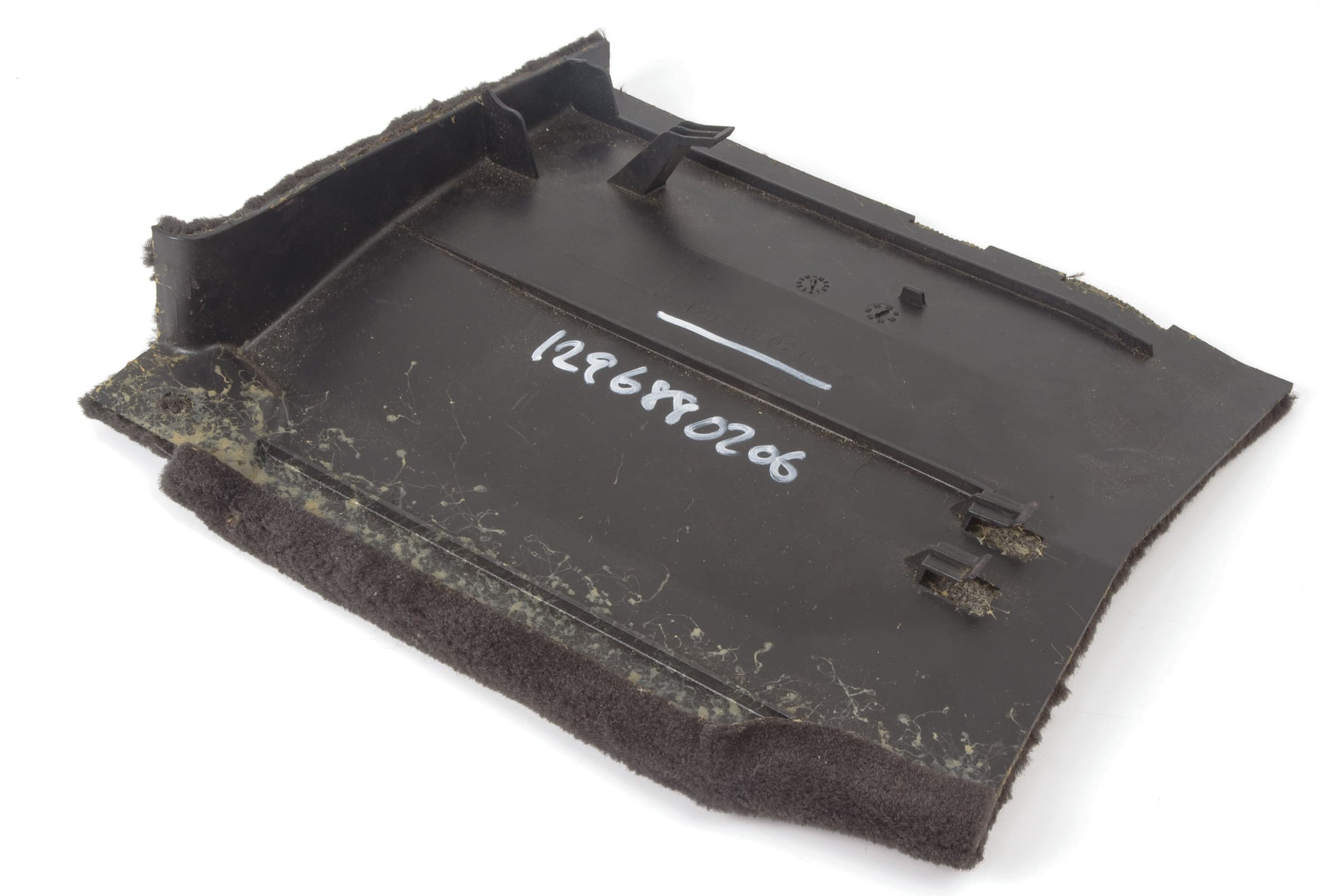 Mercedes 1296880206 Footwell Carpet Trim Panel - Right Black | R129 SL