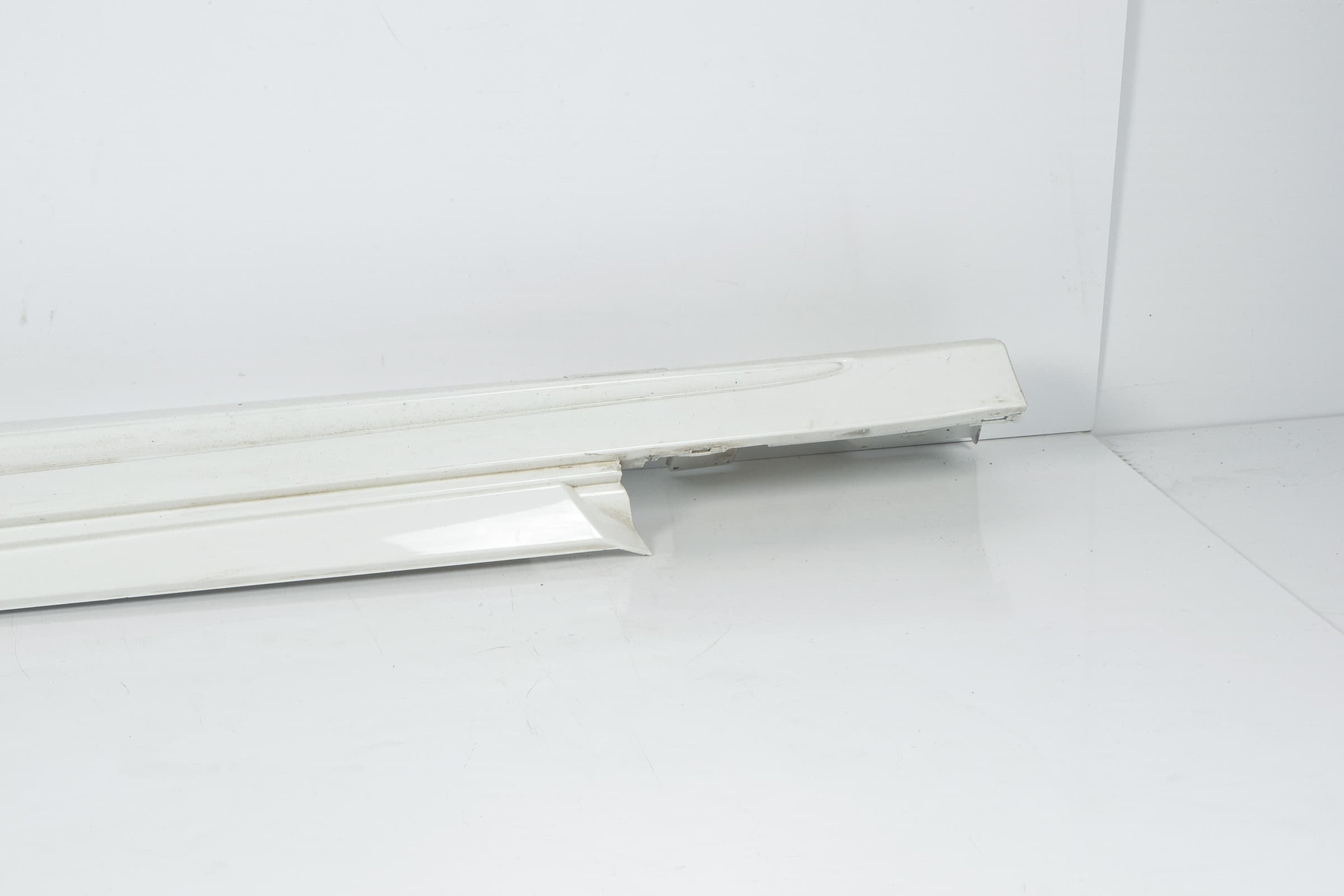 Mercedes 2056981354 Skirt Panel - Left White | W205 S205 C