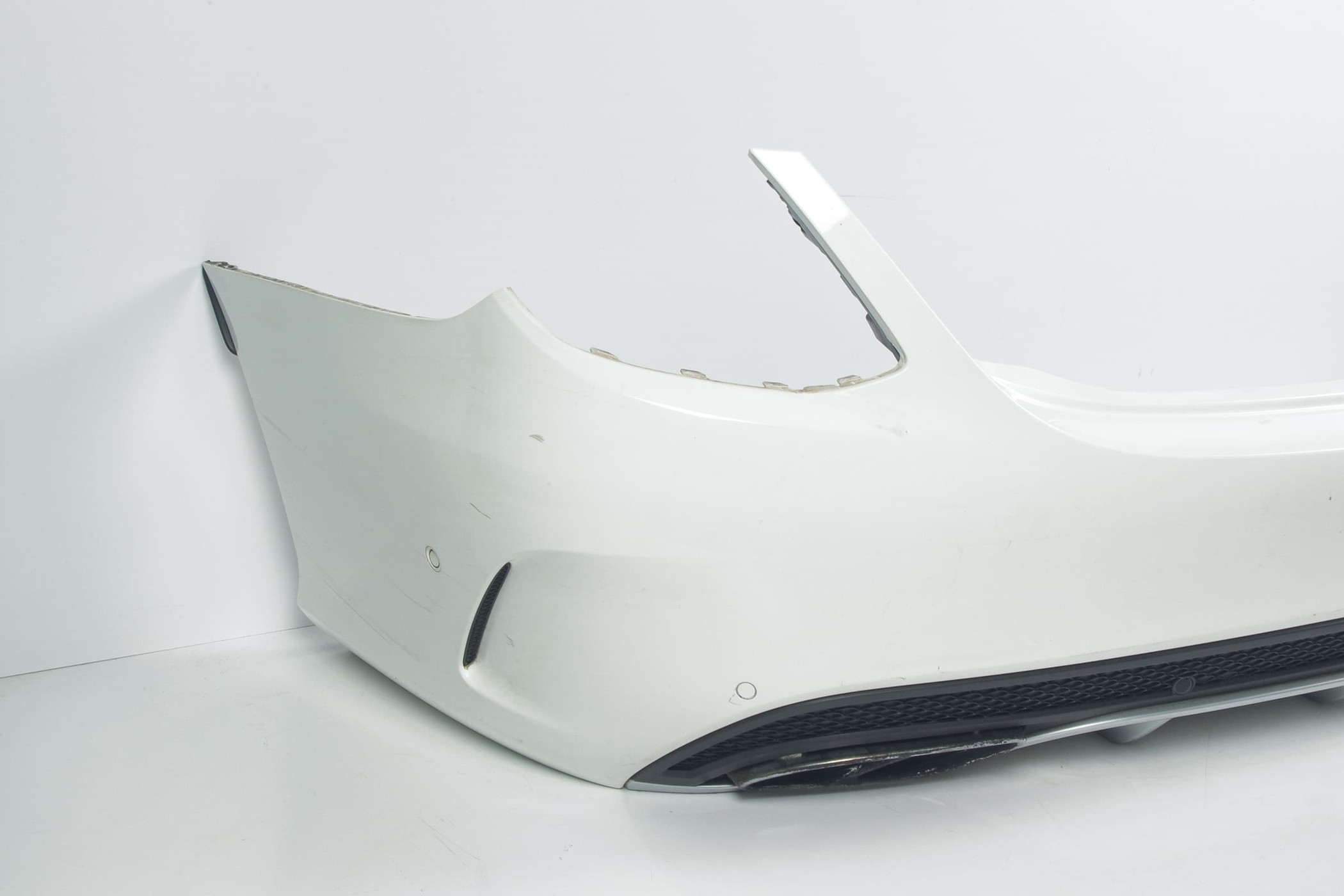 Mercedes 2058856038 Bumper - Rear White | W205 V205 C
