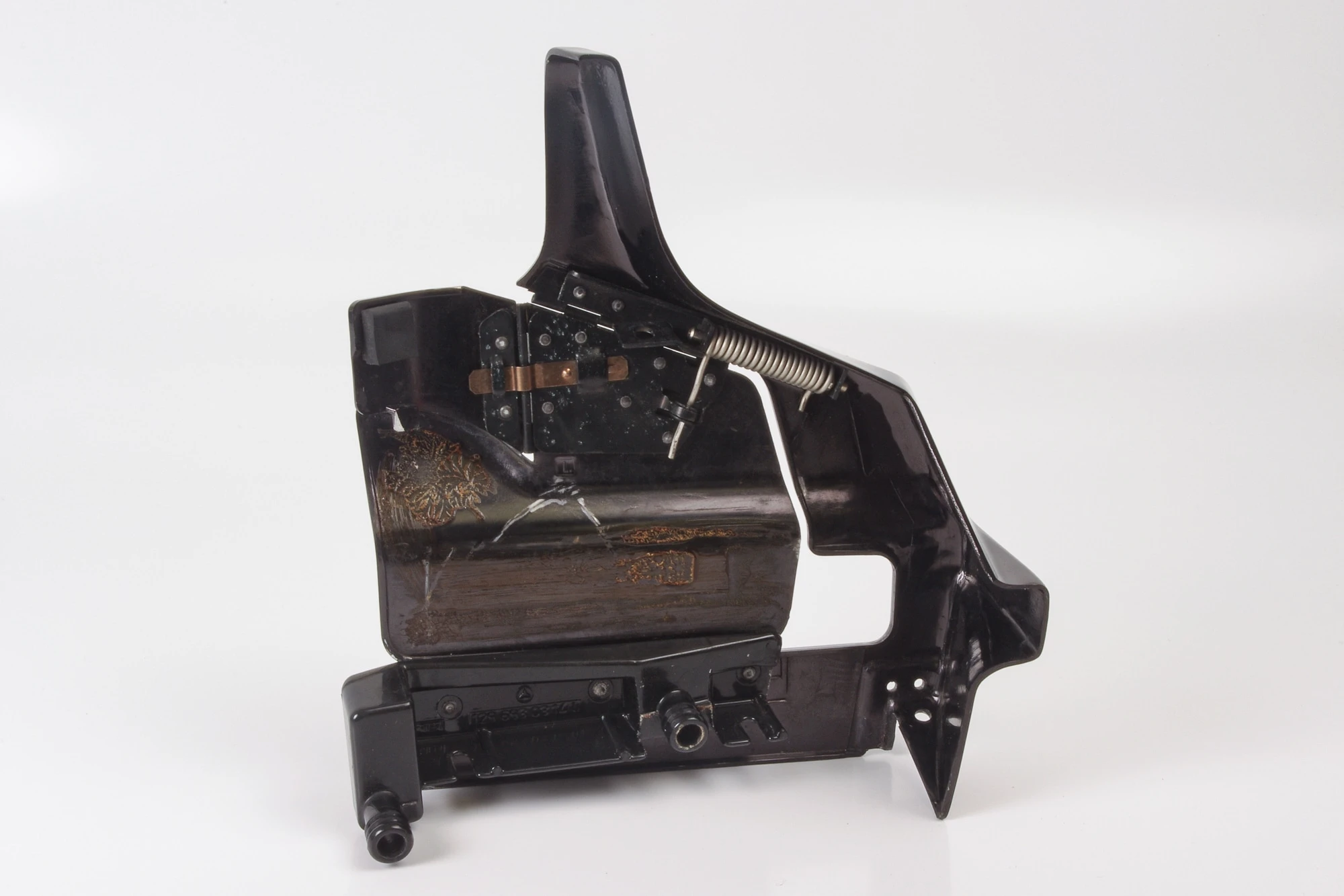 Mercedes 1296930314 Roof Flap Trim - Left Black | R129 SL