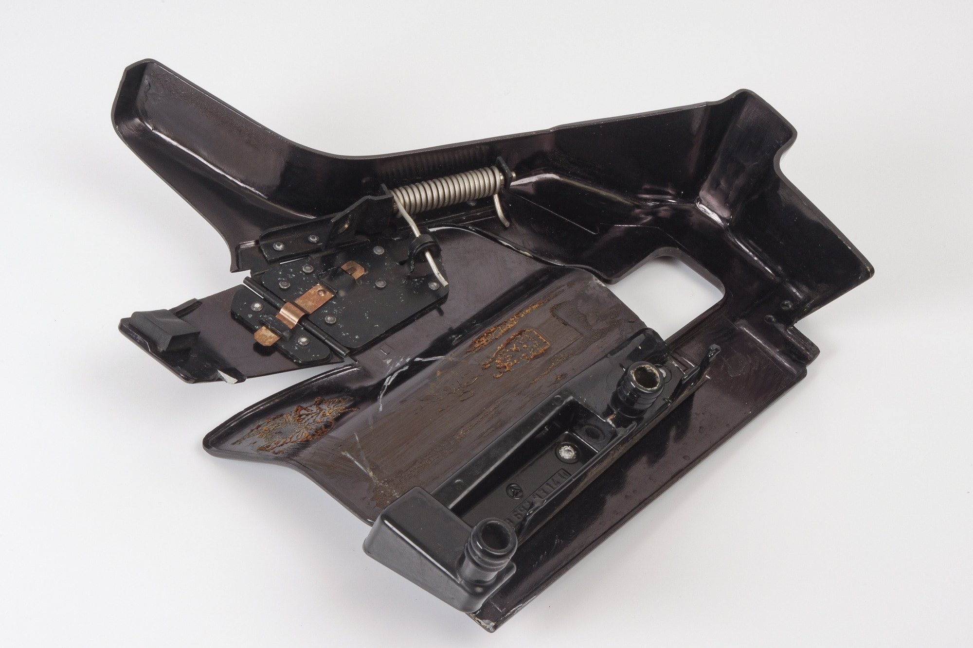 Mercedes 1296930314 Roof Flap Trim - Left Black | R129 SL