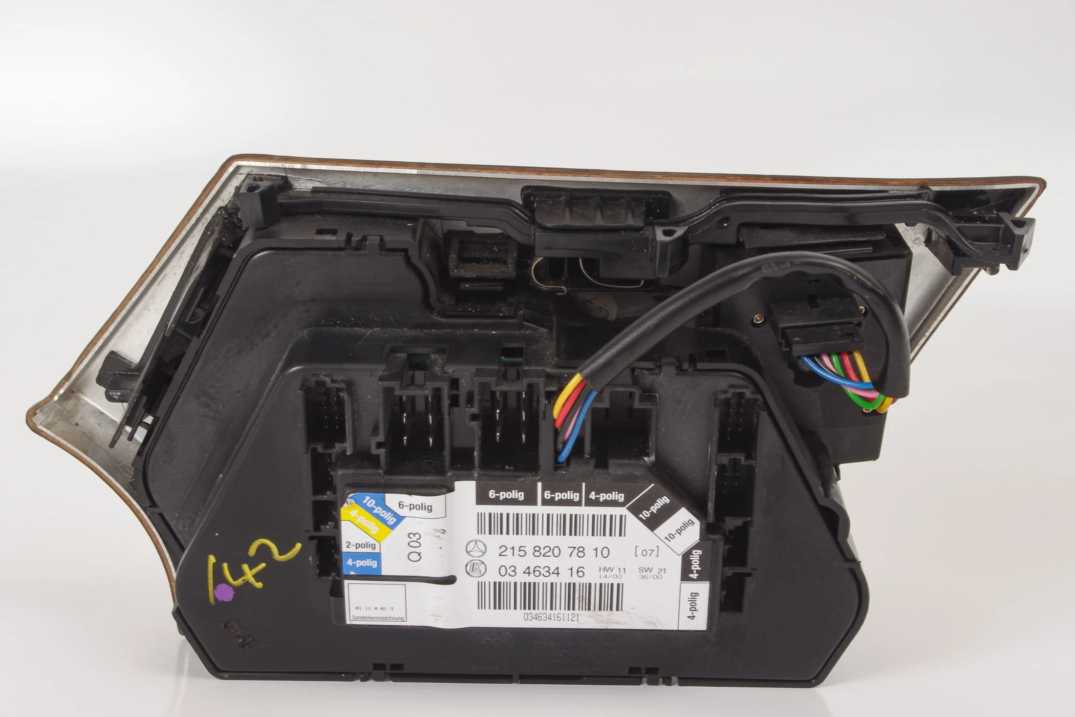 Mercedes 2158207810 Seat Switch & Panel - Brown | C215 CL