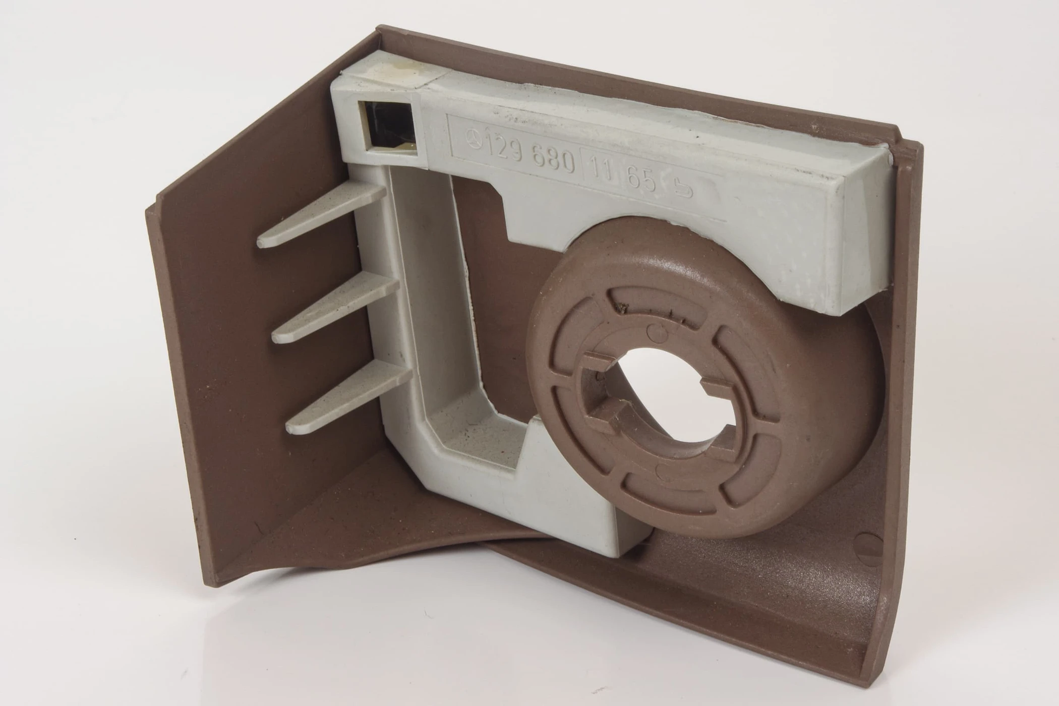 Mercedes 1296801165 Headlight Switch Panel - Brown | R129 SL