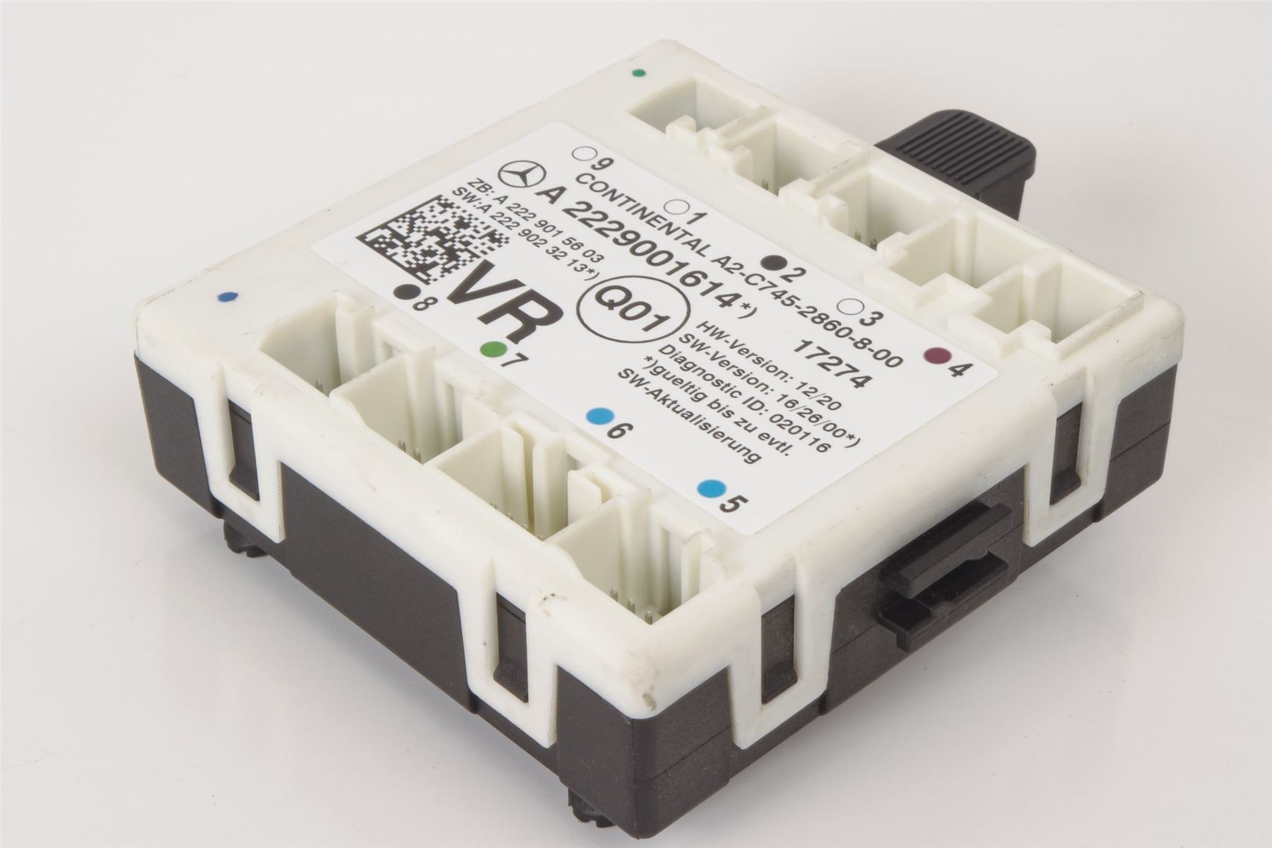 Mercedes 2229001614 Door Control Unit - Front Right | W205 C C217 W222 S X253...