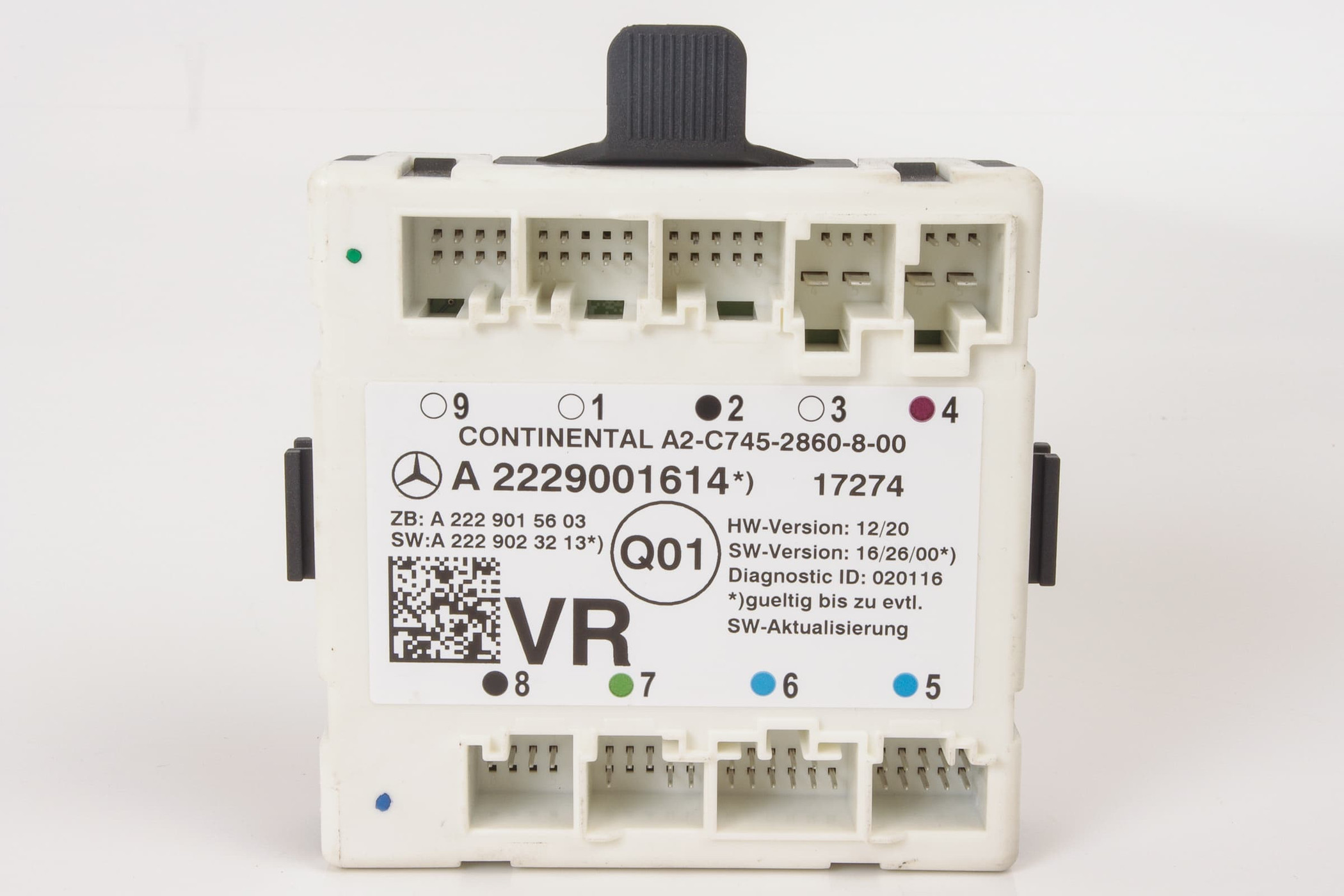 Mercedes 2229001614 Door Control Unit - Front Right | W205 C C217 W222 S X253...