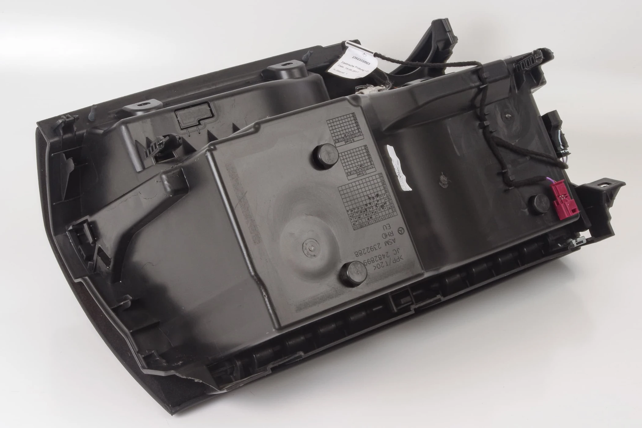 Mercedes 2056800191 Glovebox - Black | W205 V205 S205 C205 A205 C