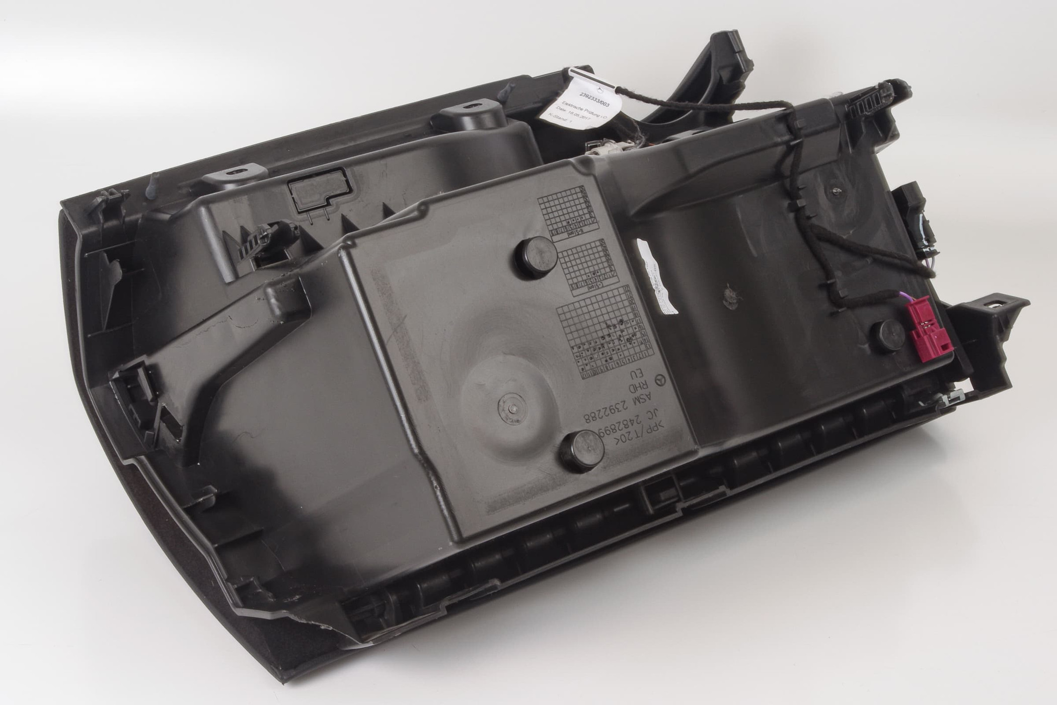 Mercedes 2056800191 Glovebox - Black | W205 V205 S205 C205 A205 C