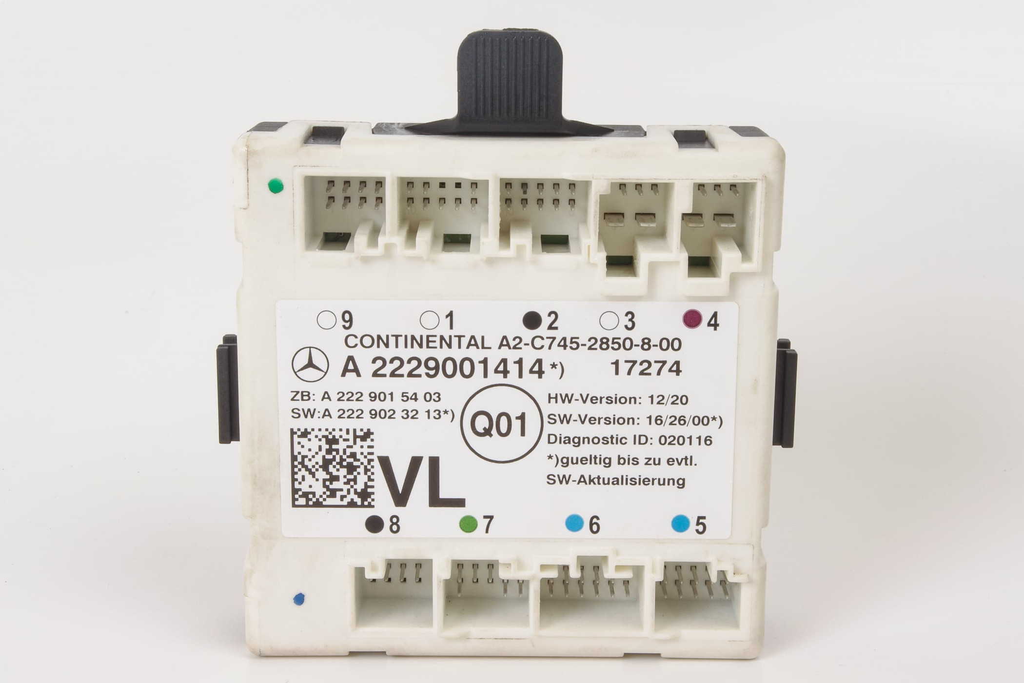 Mercedes 2229001414 Door Control Unit - Front Left | W205 C C217 W222 S X253 GLC