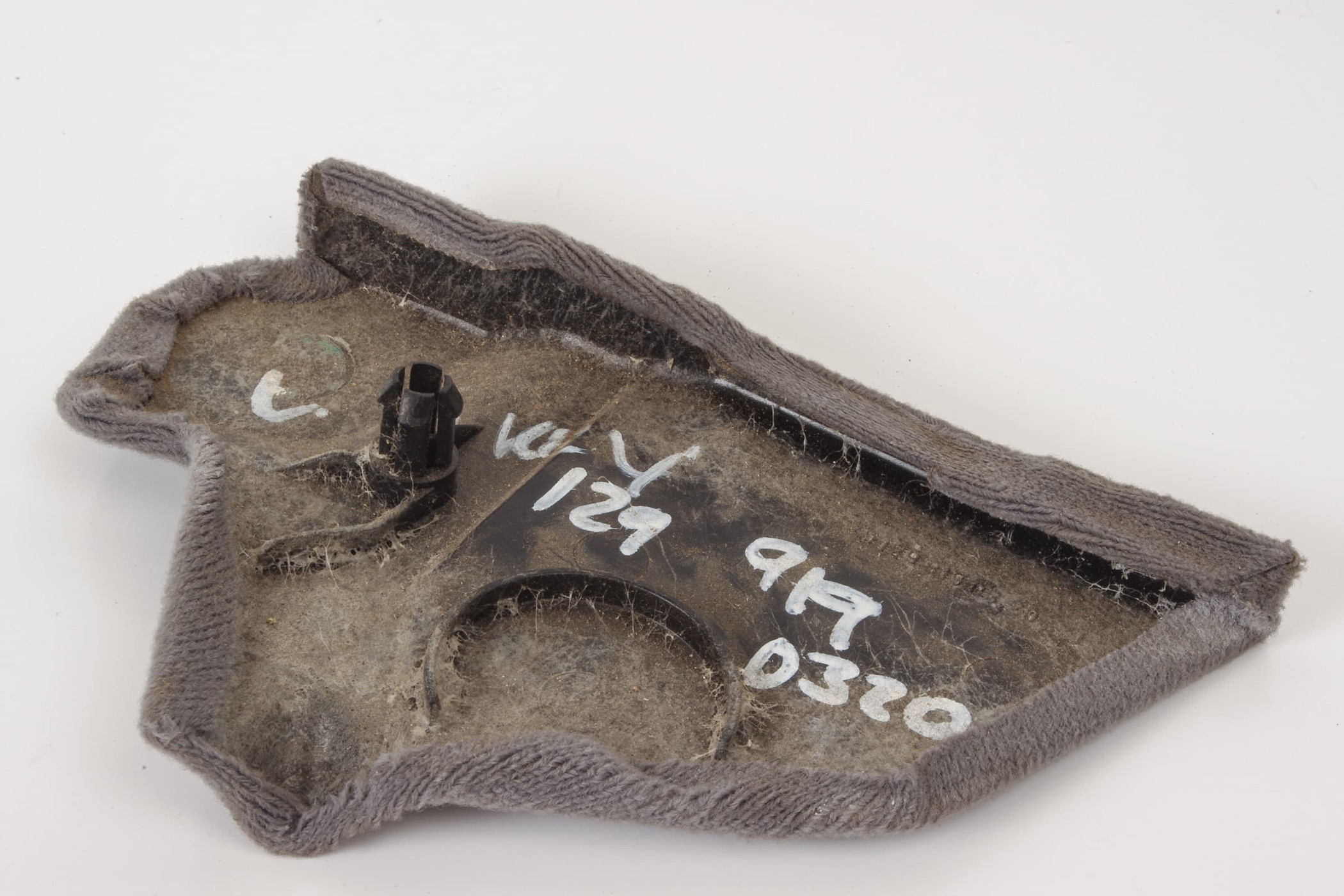 Mercedes 1299190320 Carpet Panel - Left Grey (c) | R129 SL