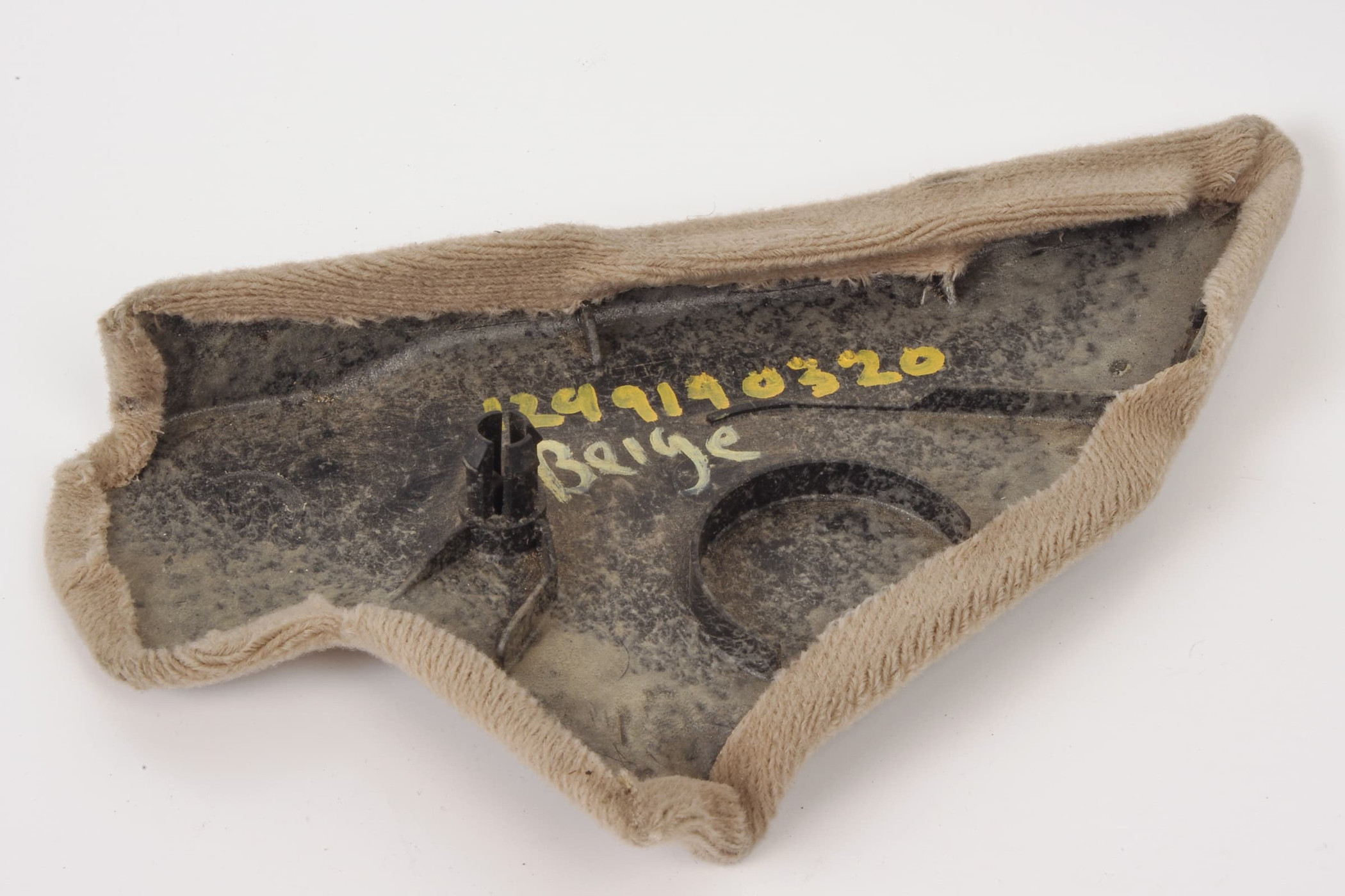 Mercedes 1299190320 Carpet Panel - Left Beige (c) | R129 SL