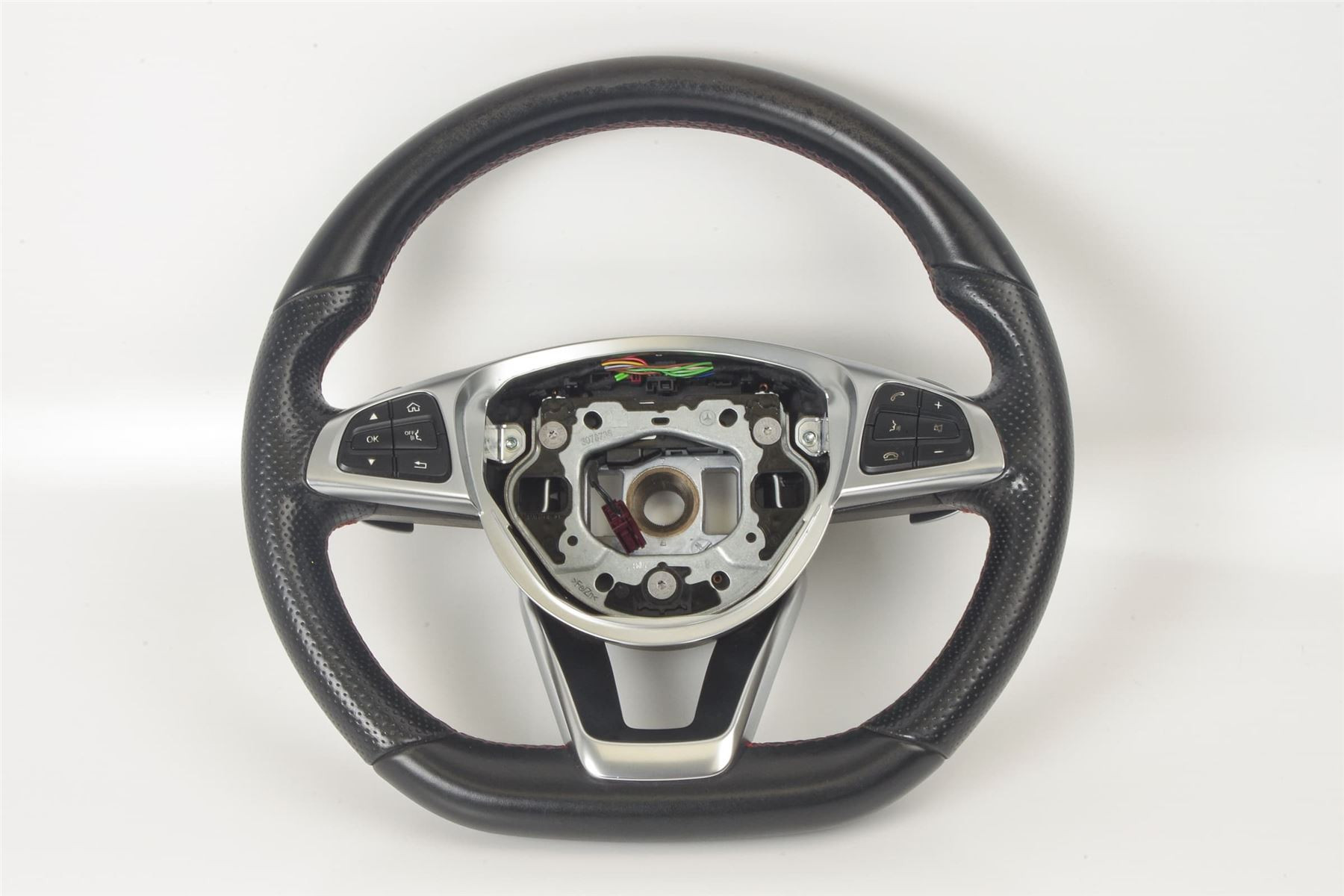 Mercedes 0004603803 AMG Steering Wheel - Red | W205 S205 C205 A205 C X253 GLC