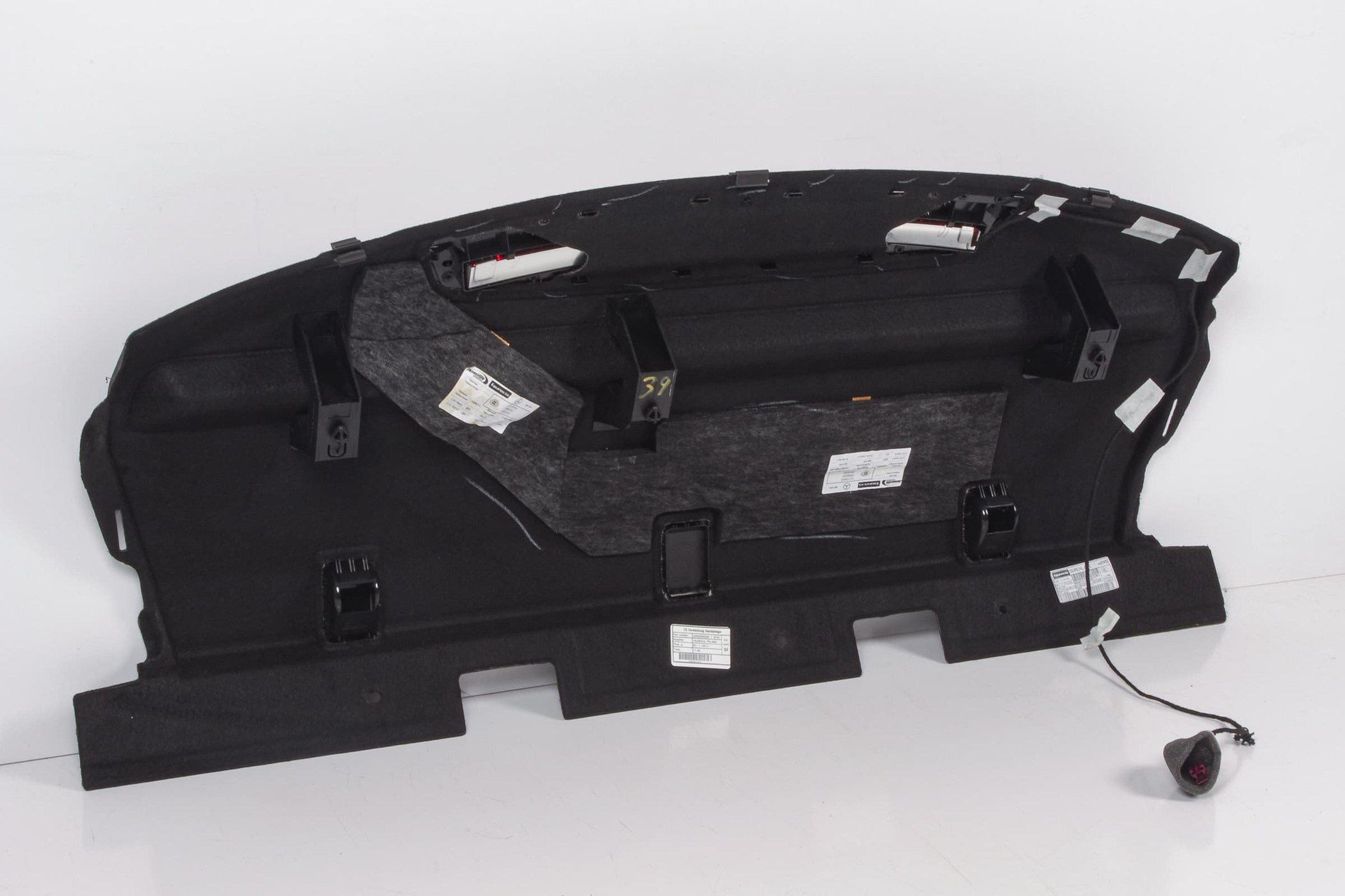 Mercedes 2056906149 Parcel Shelf Trim - Black | W205 V205 S205 C205 A205 C