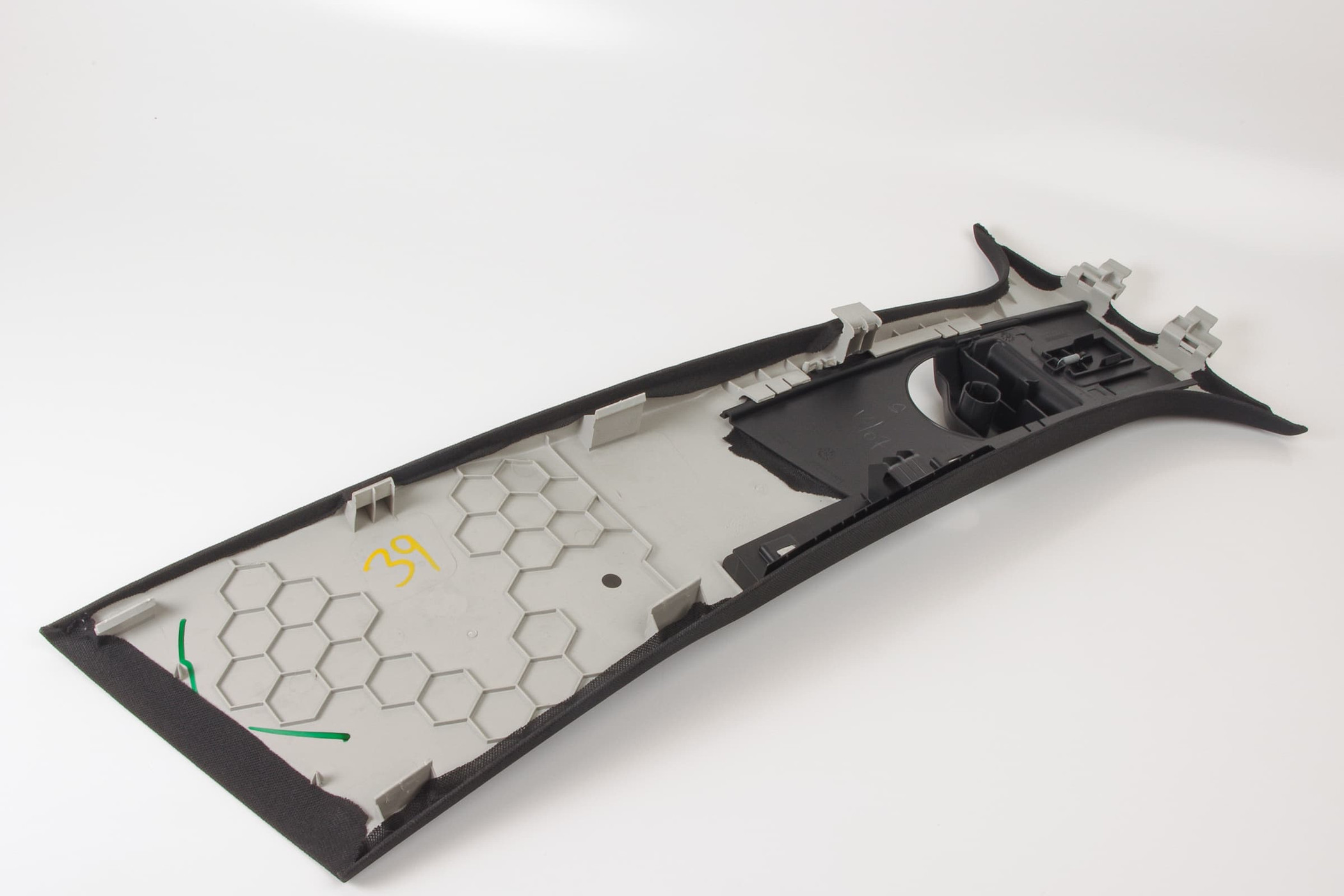 Mercedes 2056908103 B Pillar Trim - Left Black | W205 V205 S205 C205 A205 C