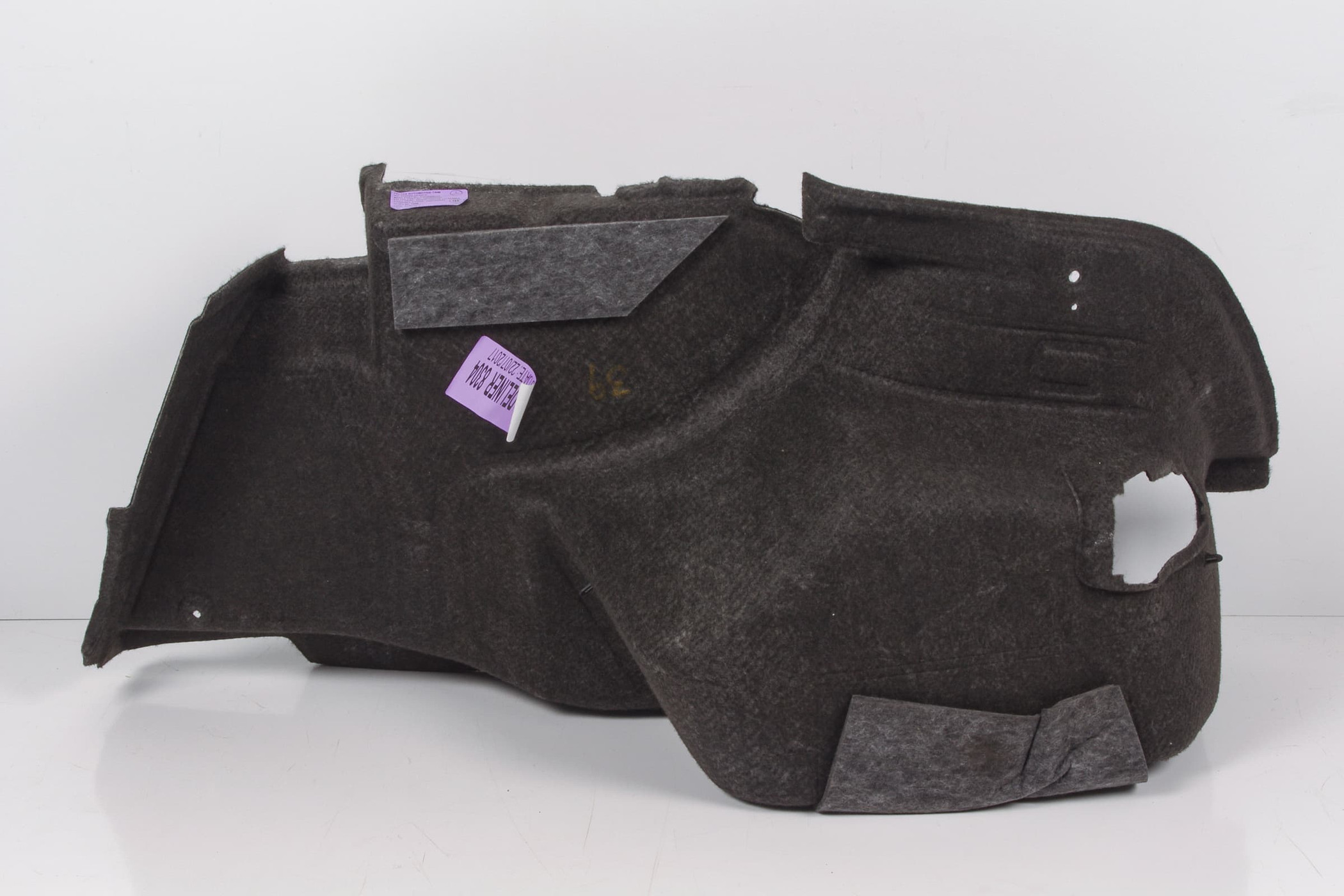 Mercedes 2056908304 Boot Carpet Panel - Left Black | W205 V205 S205 C205 A205 C