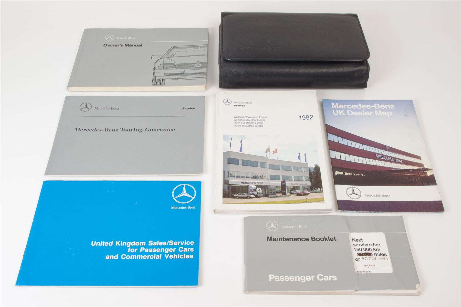 Mercedes 1295843796 Owners Manual Set | R129 SL