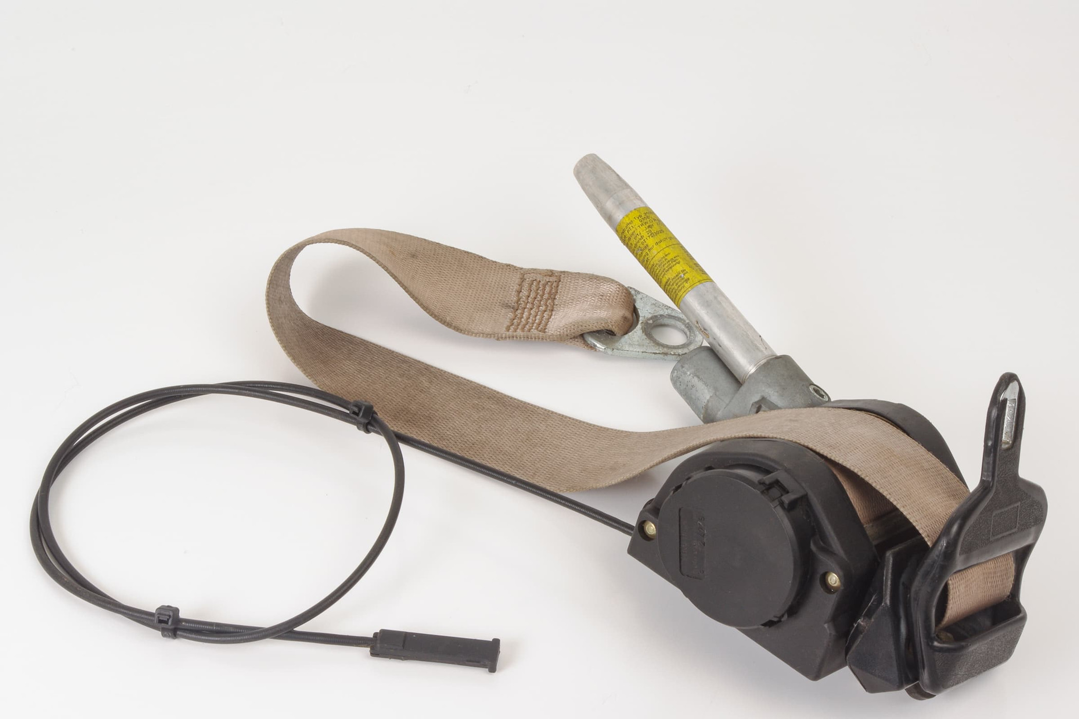 Mercedes 1298602285 Seat Belt - Right Beige (a) | R129 SL