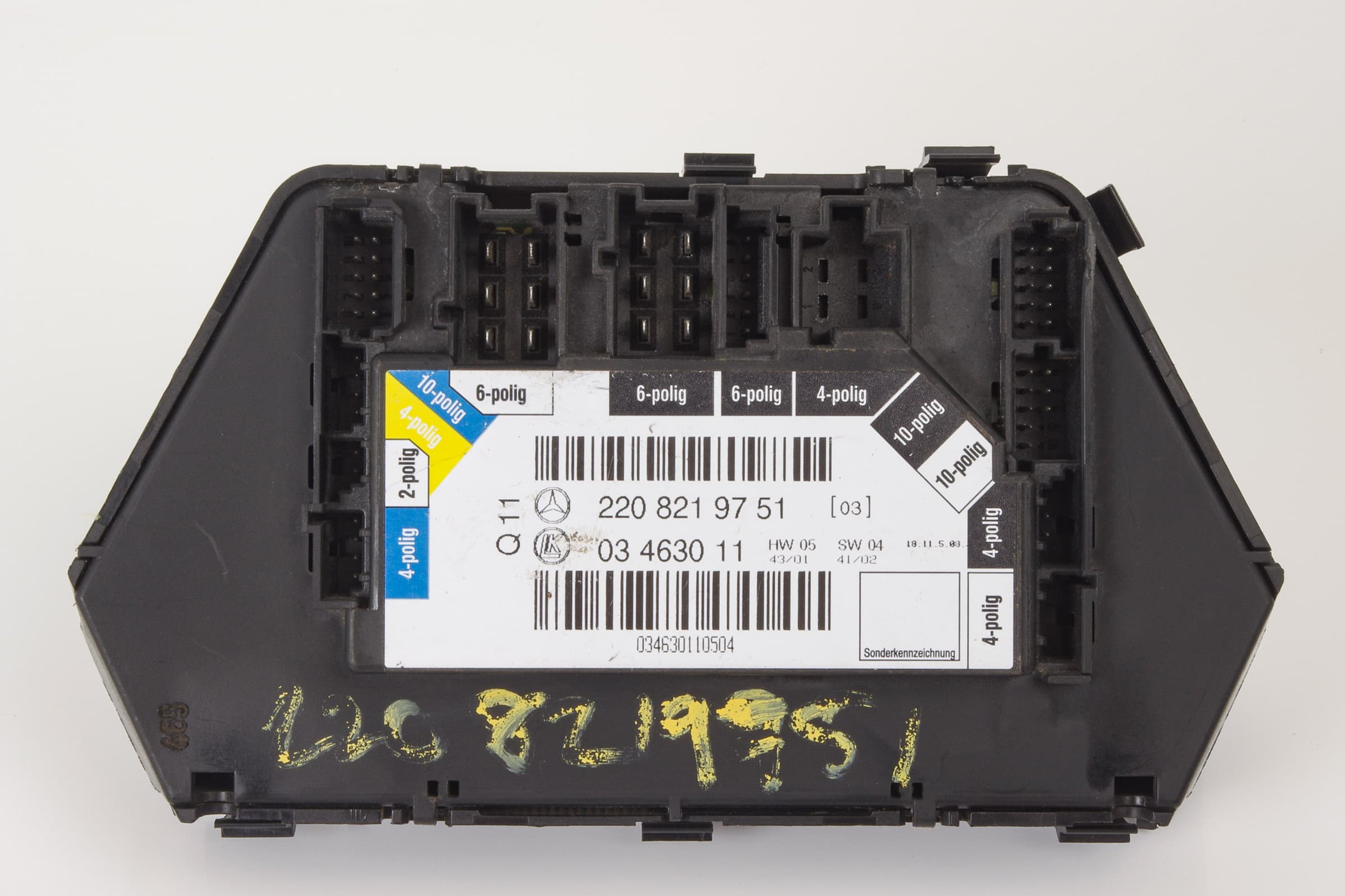 Mercedes 2208219751 Seat Switch - Front Left | W220 S
