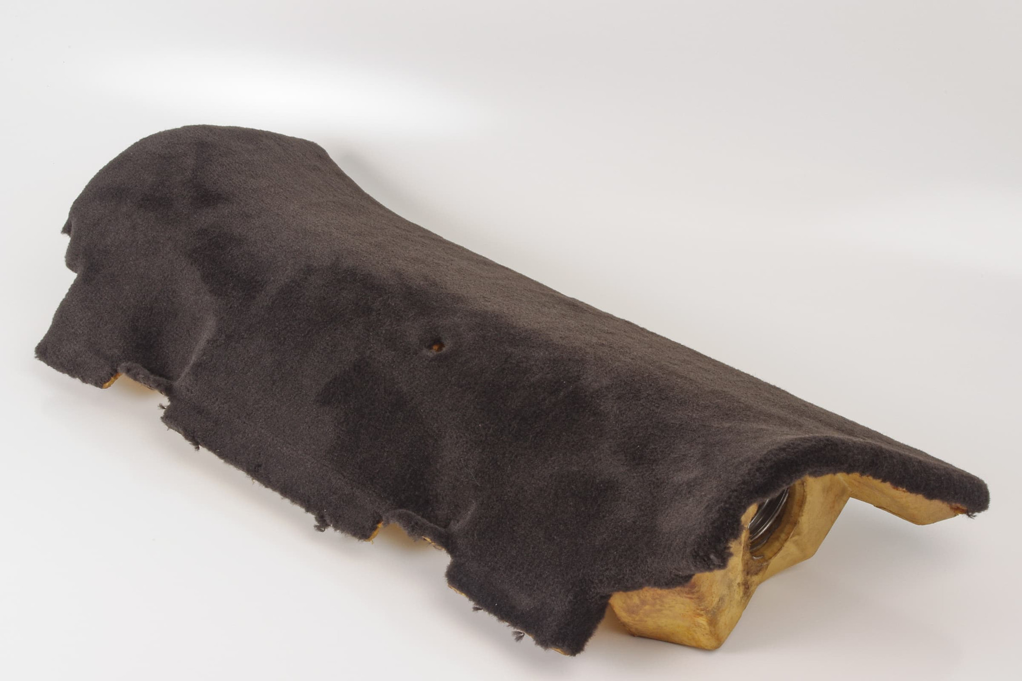 Mercedes 1296802788 Dashboard Carpet Trim - Left Black (a) | R129 SL