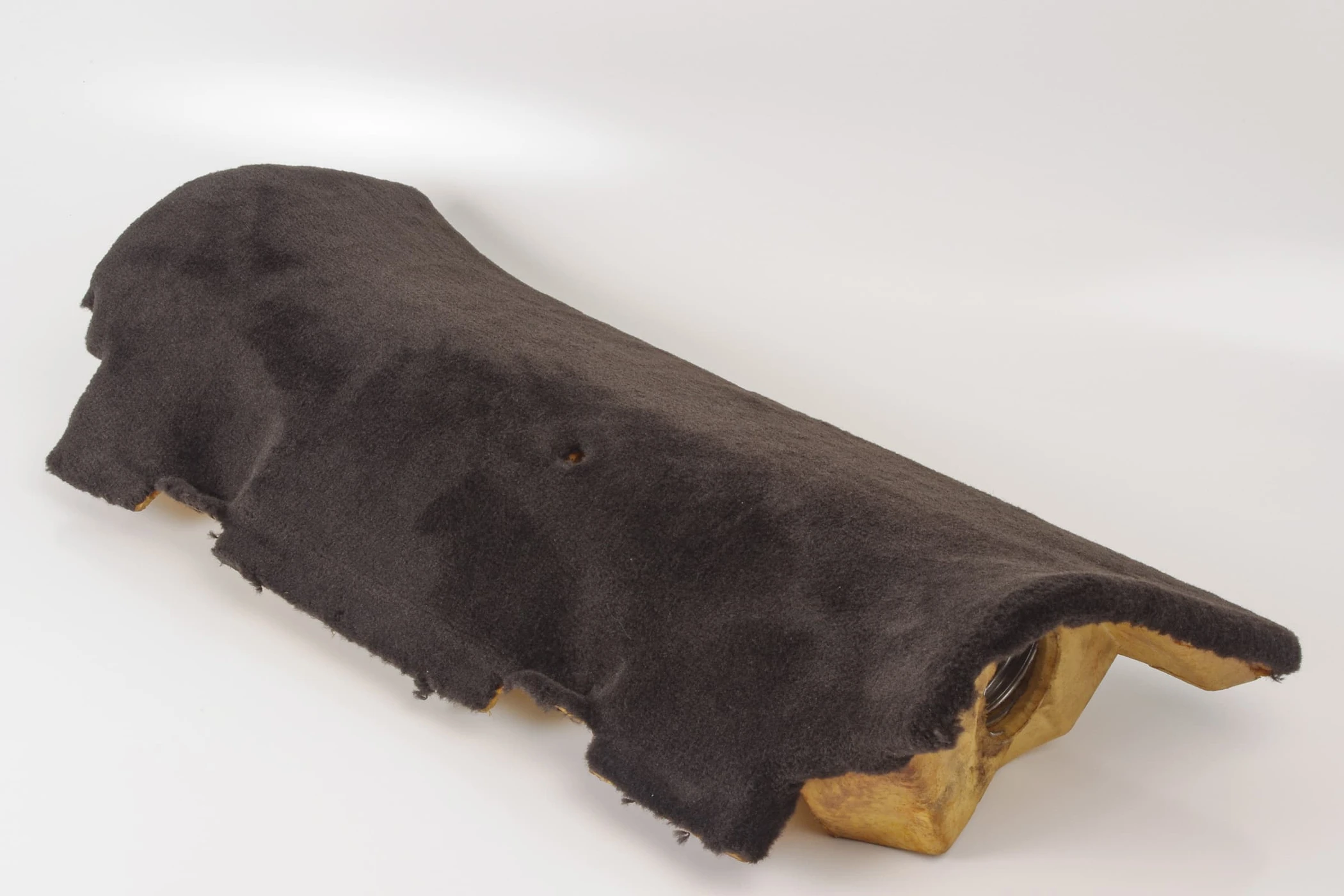 Mercedes 1296802788 Dashboard Carpet Trim - Left Black (a) | R129 SL