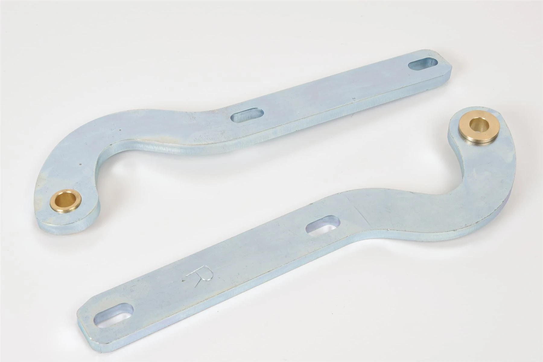 Mercedes 1088870174 Bonnet Hinge Bracket x2 (New) | C107 R107 SL W108 W109 S