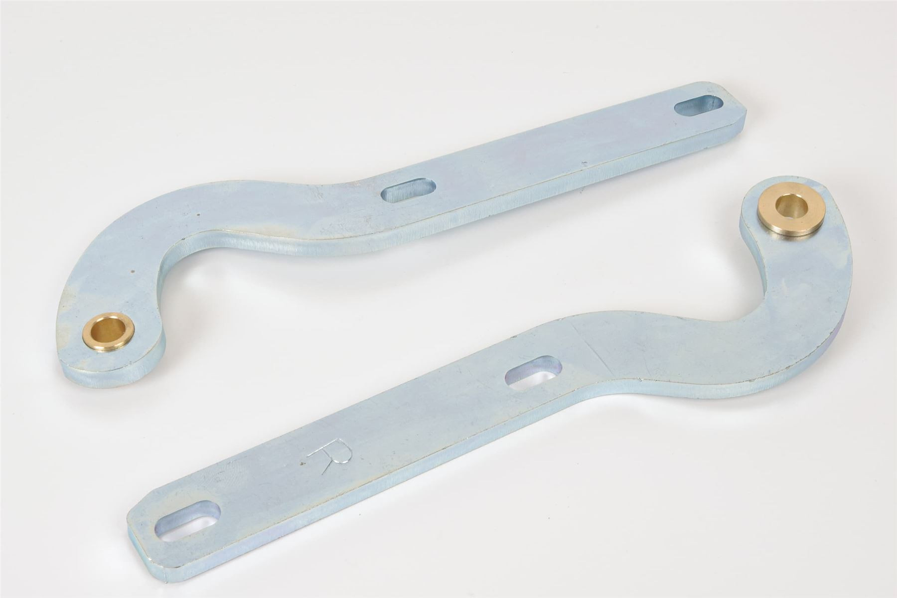 Mercedes 1088870174 Bonnet Hinge Bracket x2 (New) | C107 R107 SL W108 W109 S