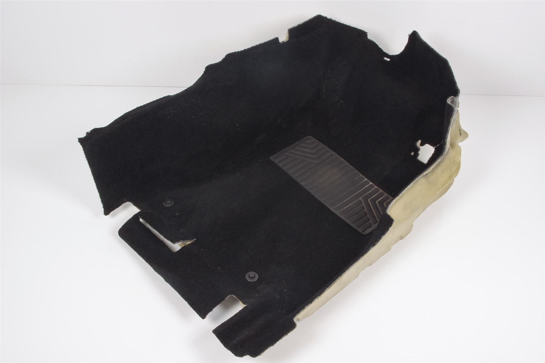 Mercedes 2056802040 Footwell Carpet Trim Panel - Front Right Black | W205 C