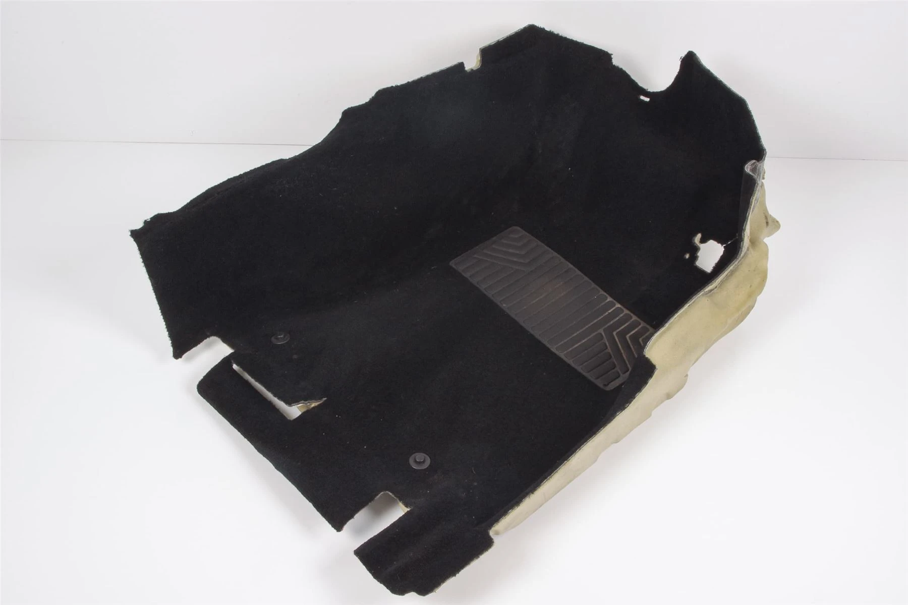 Mercedes 2056802040 Footwell Carpet Trim Panel - Front Right Black | W205 C