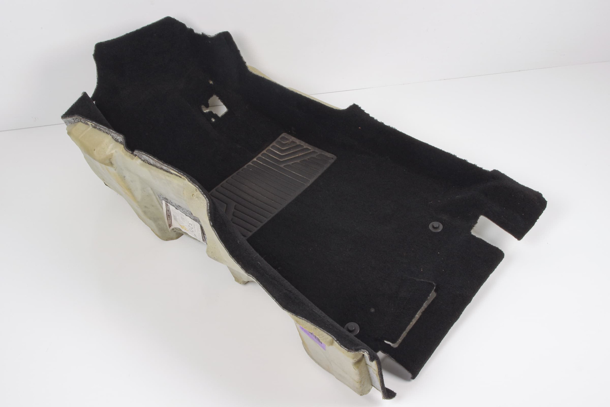 Mercedes 2056802040 Footwell Carpet Trim Panel - Front Right Black | W205 C