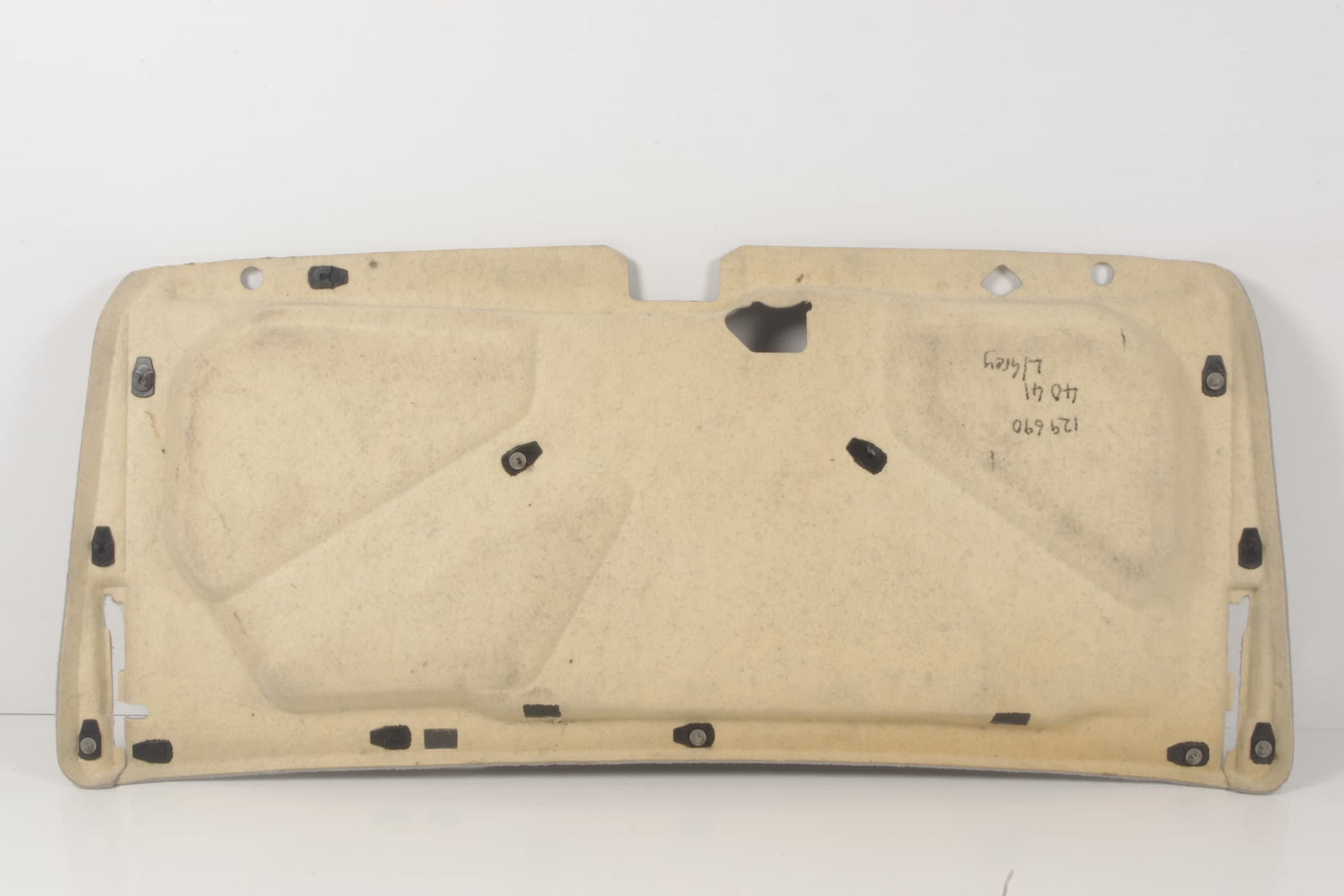 Mercedes 1296904041 Boot Carpet Panel - Grey | R129 SL