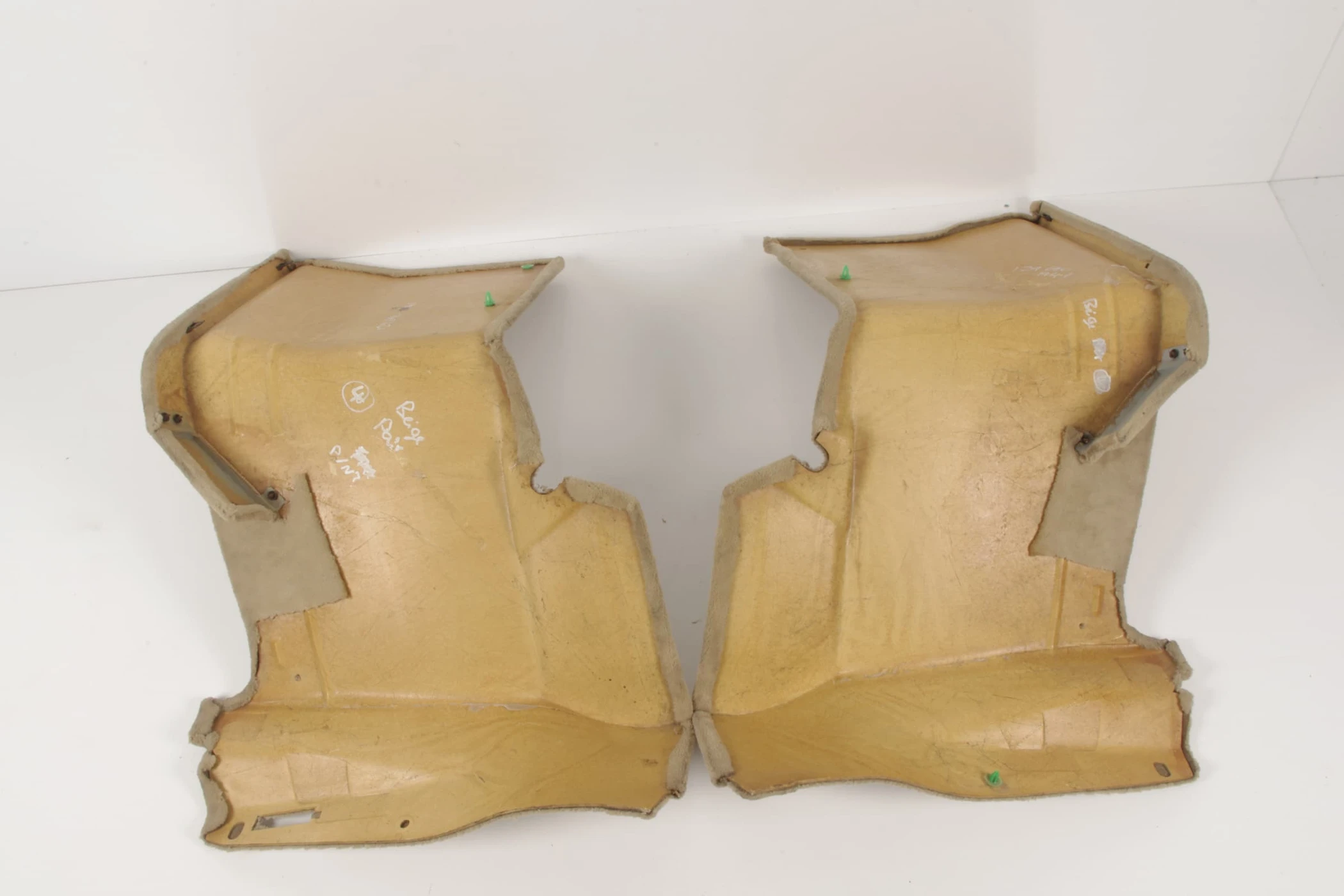 Mercedes 1296901741 Carpet Panel x2 - Beige | R129 SL