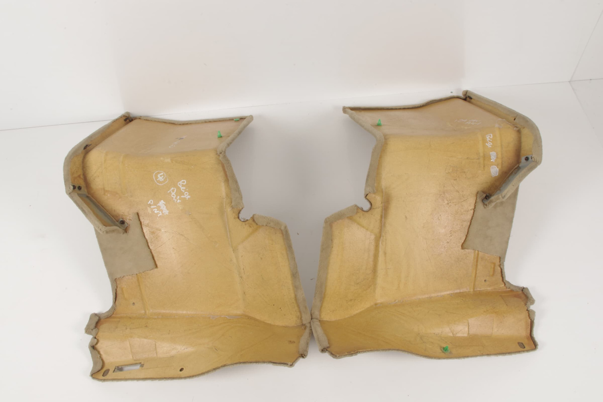 Mercedes 1296901741 Carpet Panel x2 - Beige | R129 SL