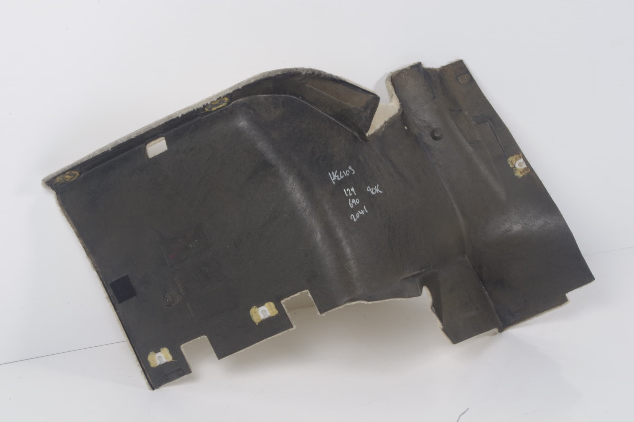 Mercedes 1296902041 Carpet Panel - Rear Right Cream | R129 SL