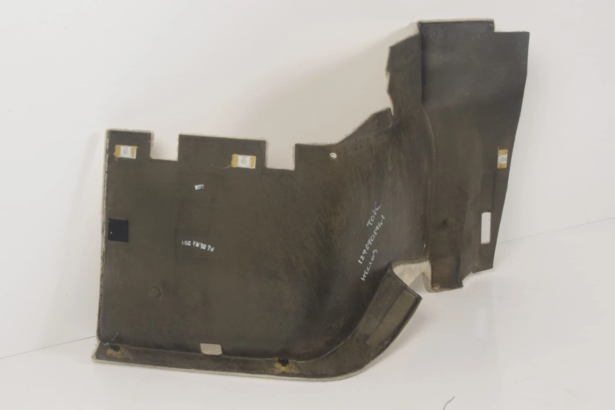 Mercedes 1296901941 Carpet Panel - Rear Left Cream | R129 SL