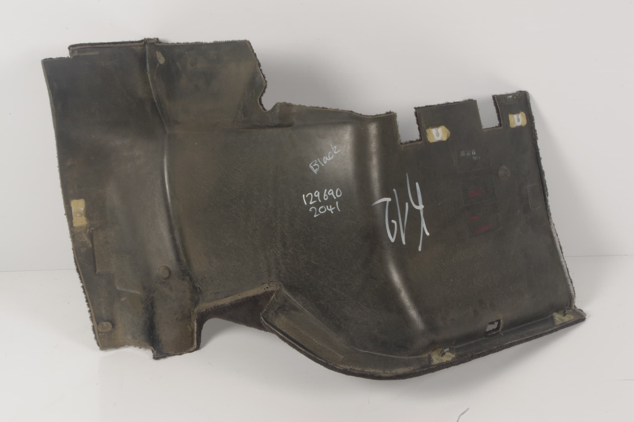 Mercedes 1296902041 Carpet Panel - Rear Right Black (a) | R129 SL