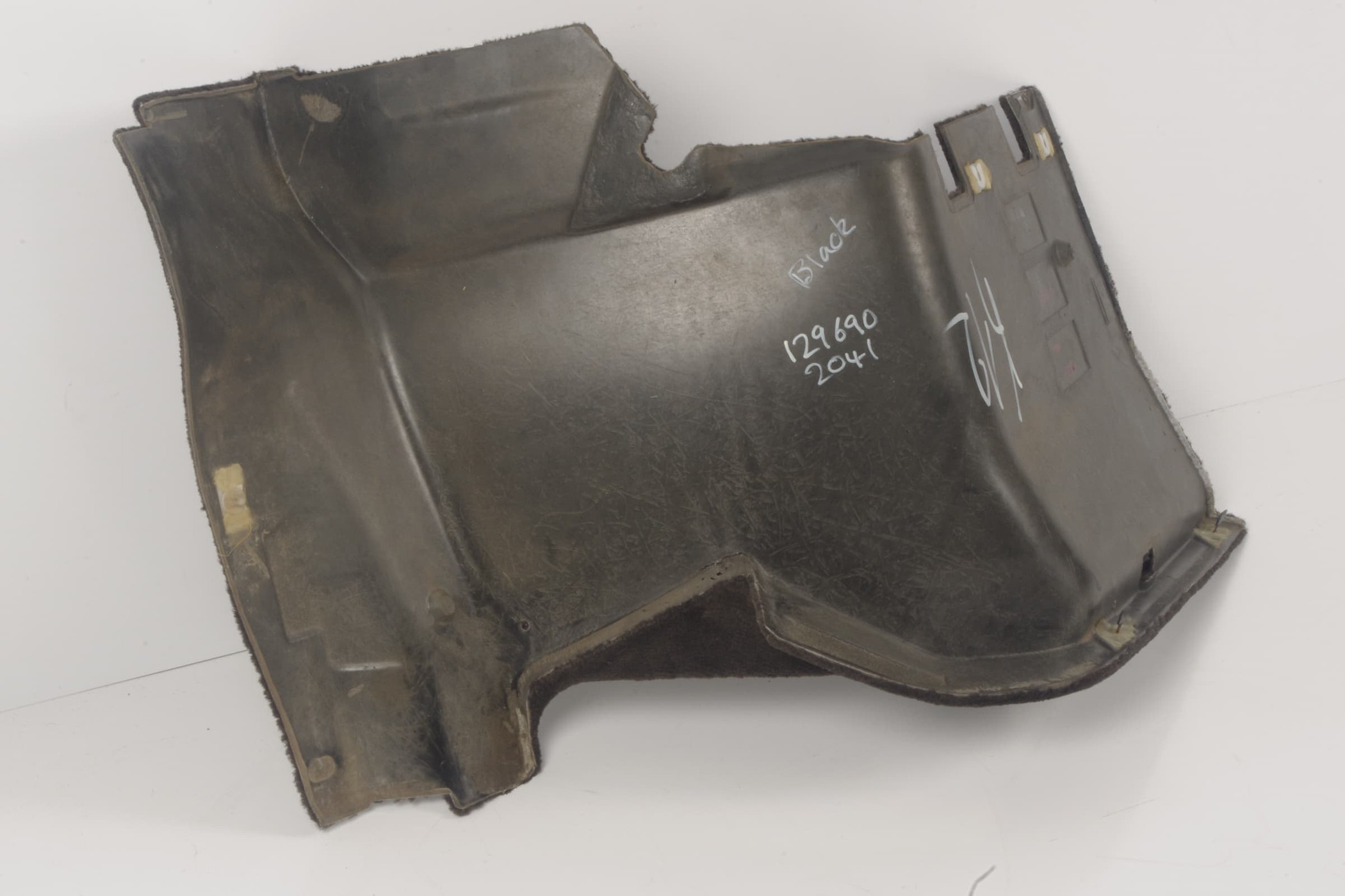 Mercedes 1296902041 Carpet Panel - Rear Right Black (a) | R129 SL