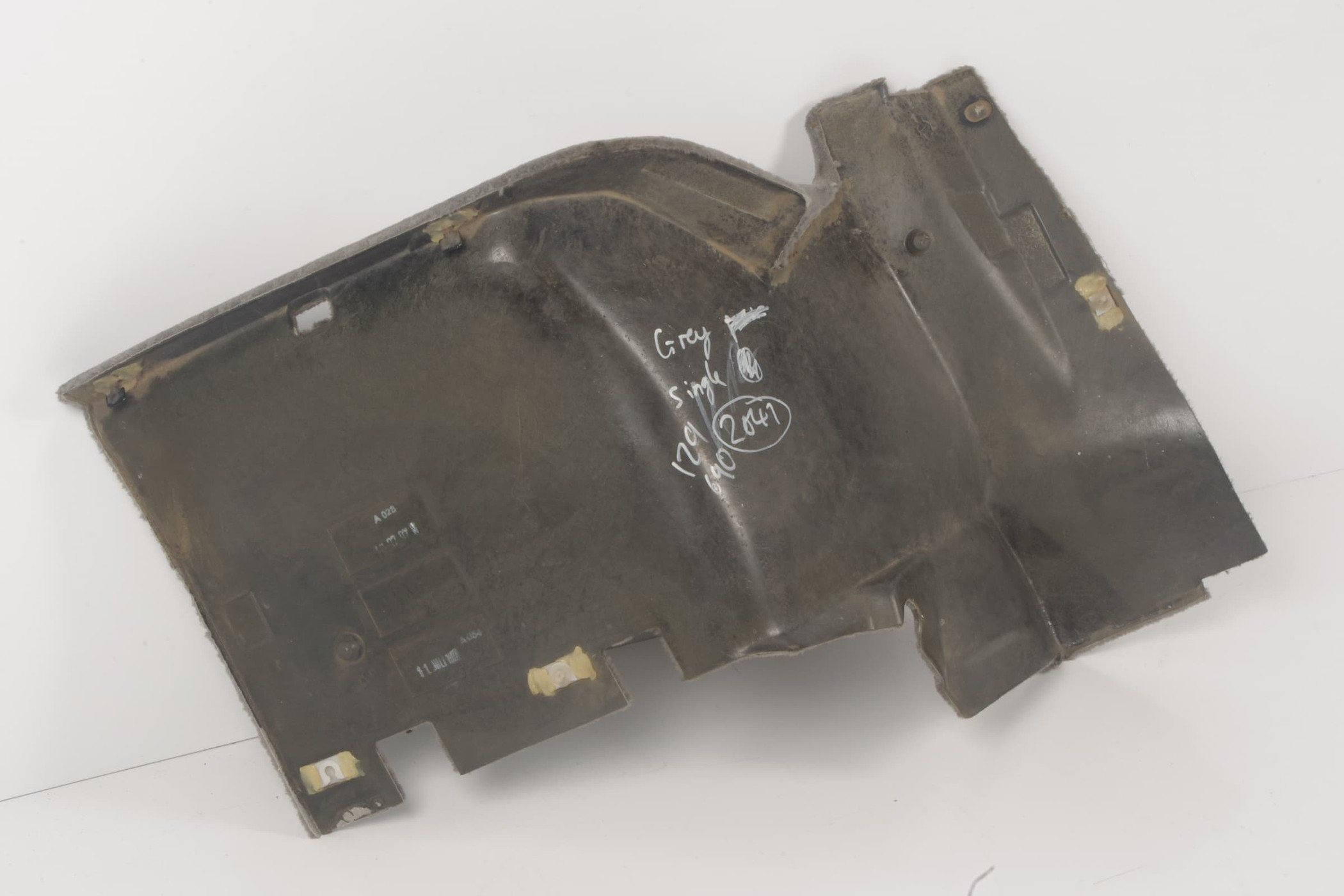 Mercedes 1296902041 Carpet Panel - Rear Right Grey | R129 SL