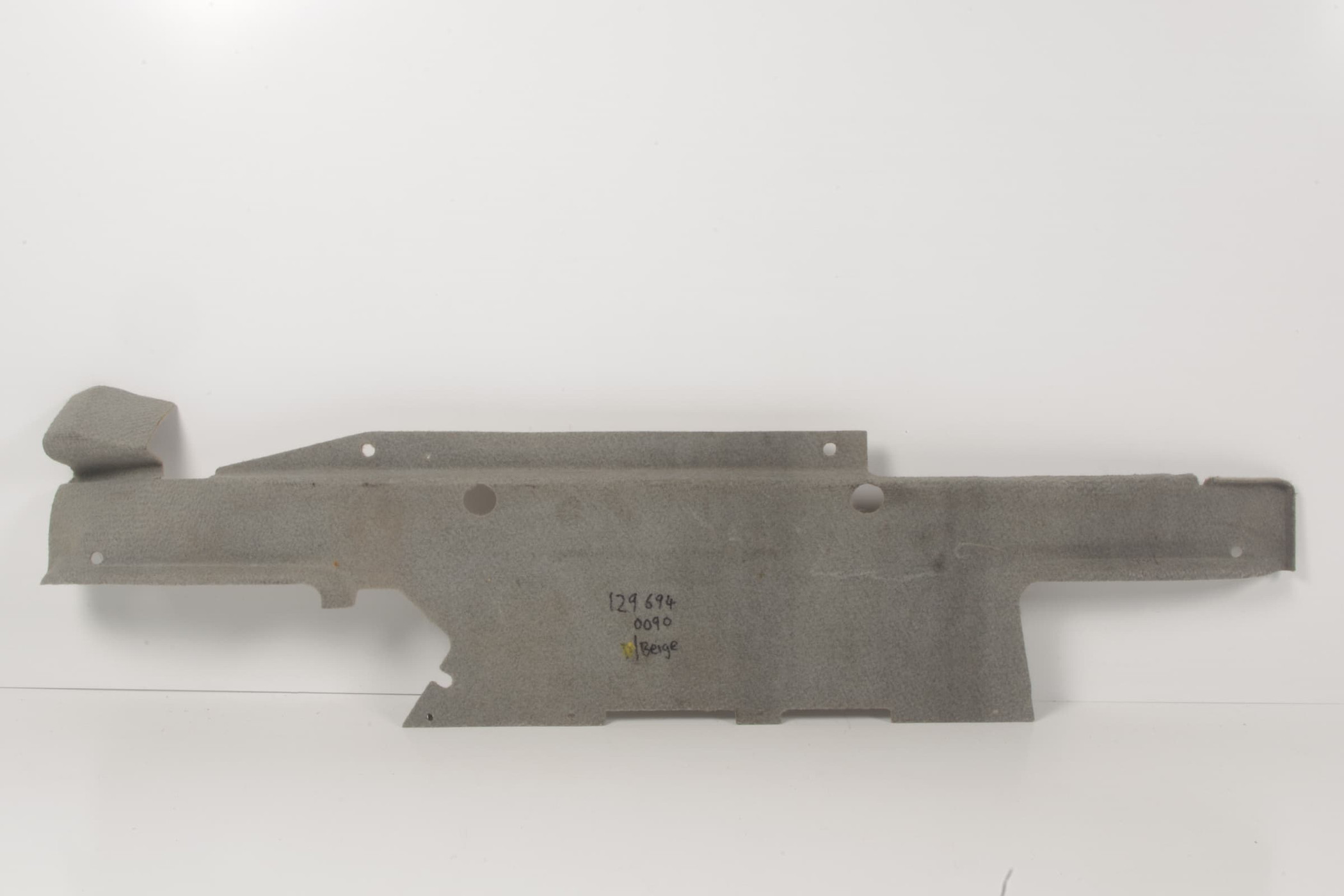 Mercedes 1296940090 Boot Carpet Panel - Rear Beige (a) | R129 SL