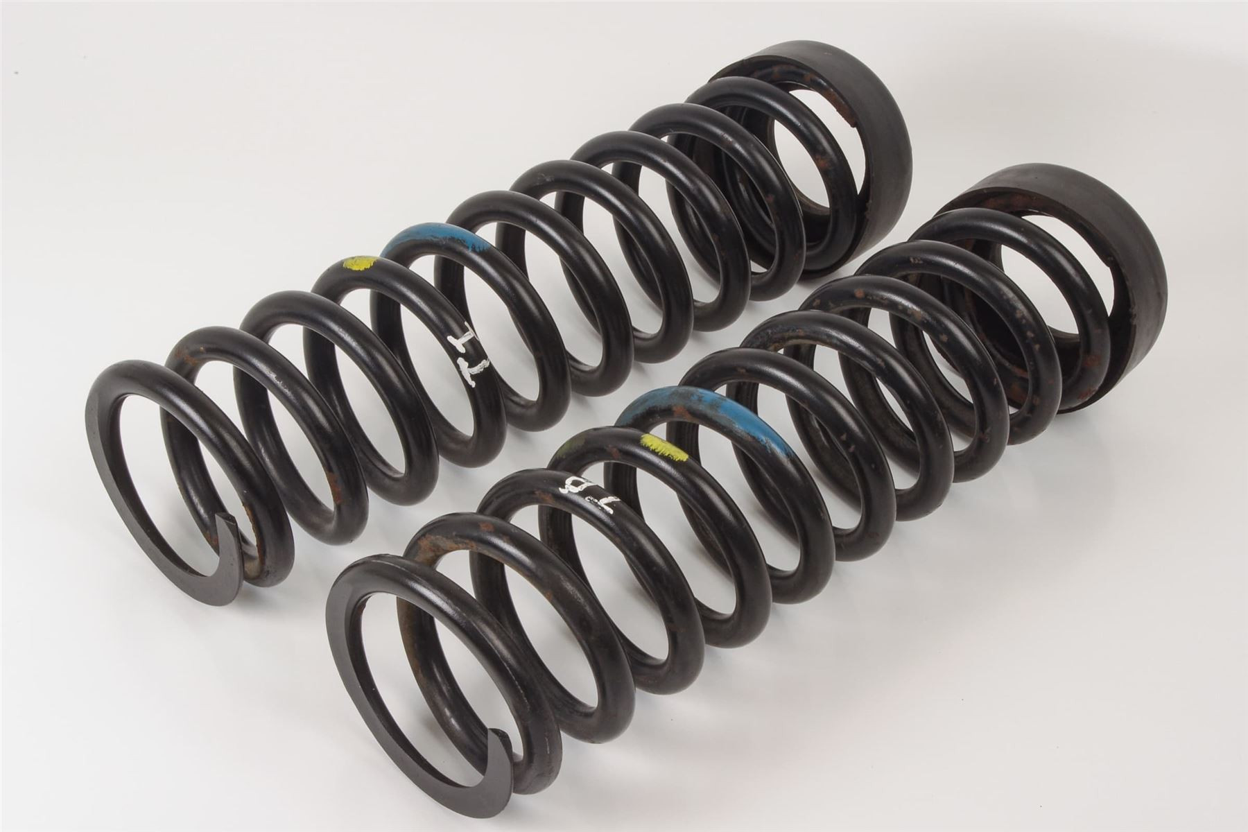 Mercedes 1293241204 Suspension Coil Spring x2 - Rear (a) | R129 SL