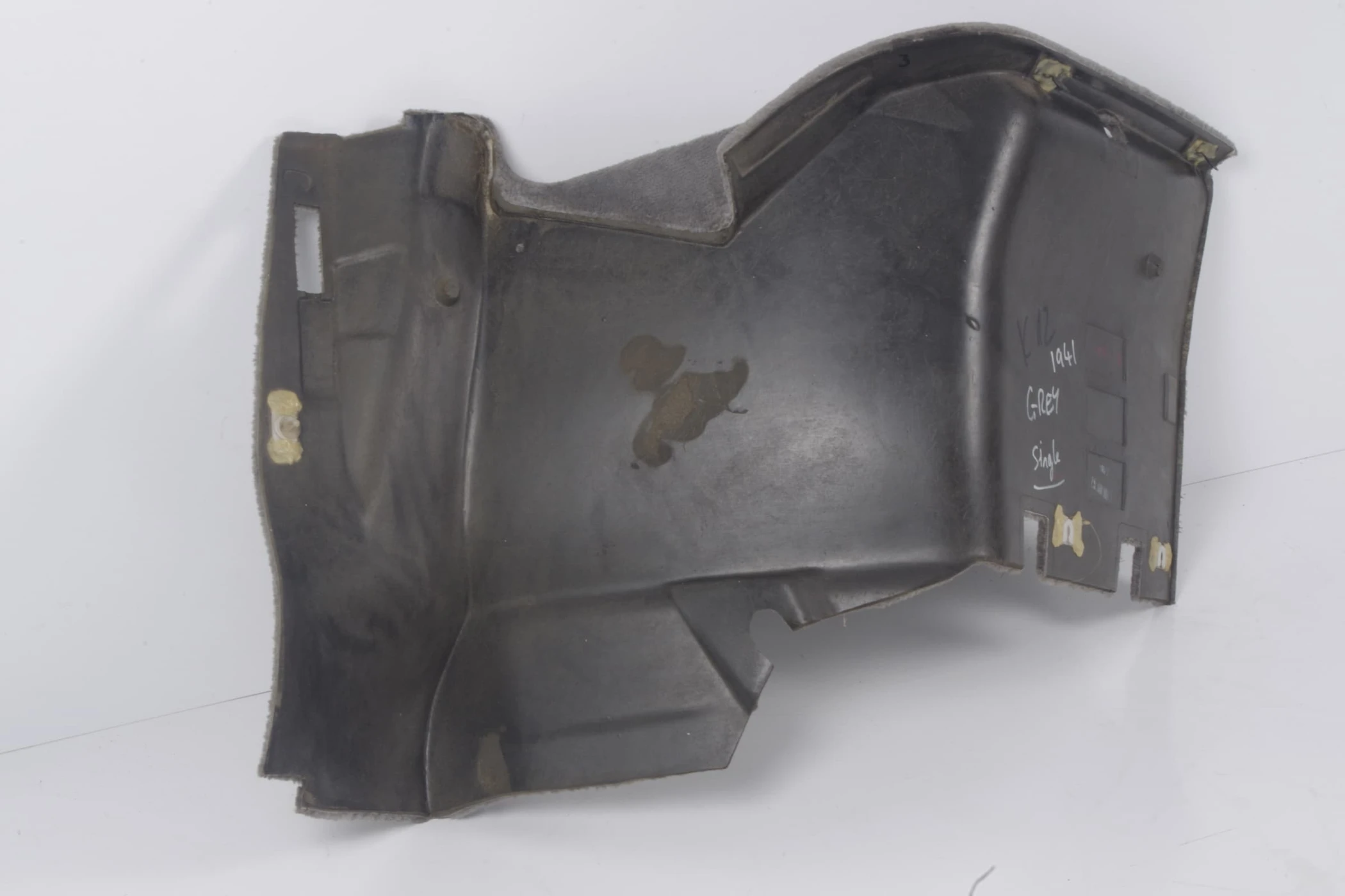 Mercedes 1296901941 Carpet Panel - Rear Left Grey (a) | R129 SL