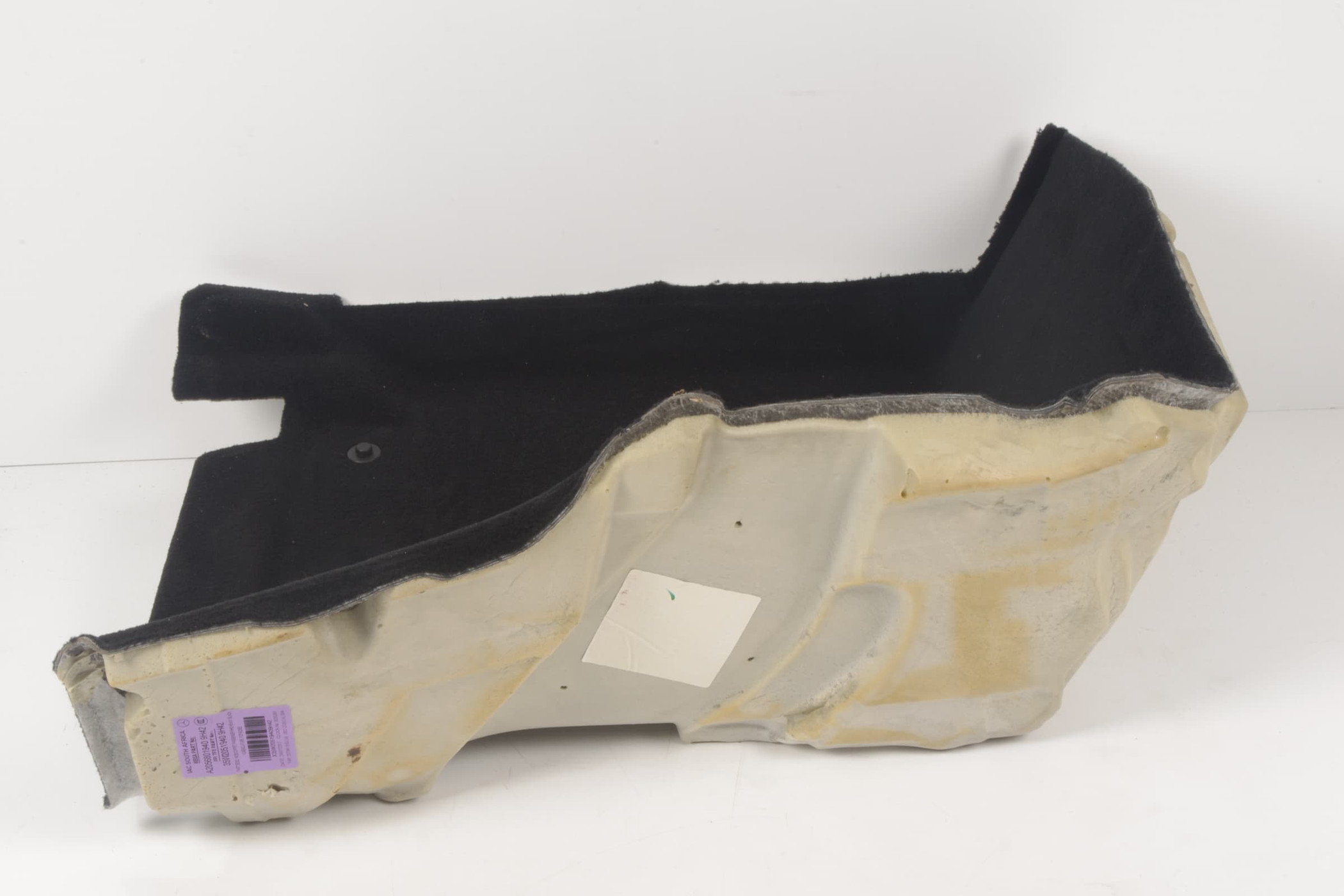 Mercedes 2056801940 Footwell Carpet Trim Panel - Front Left Black | W205 C