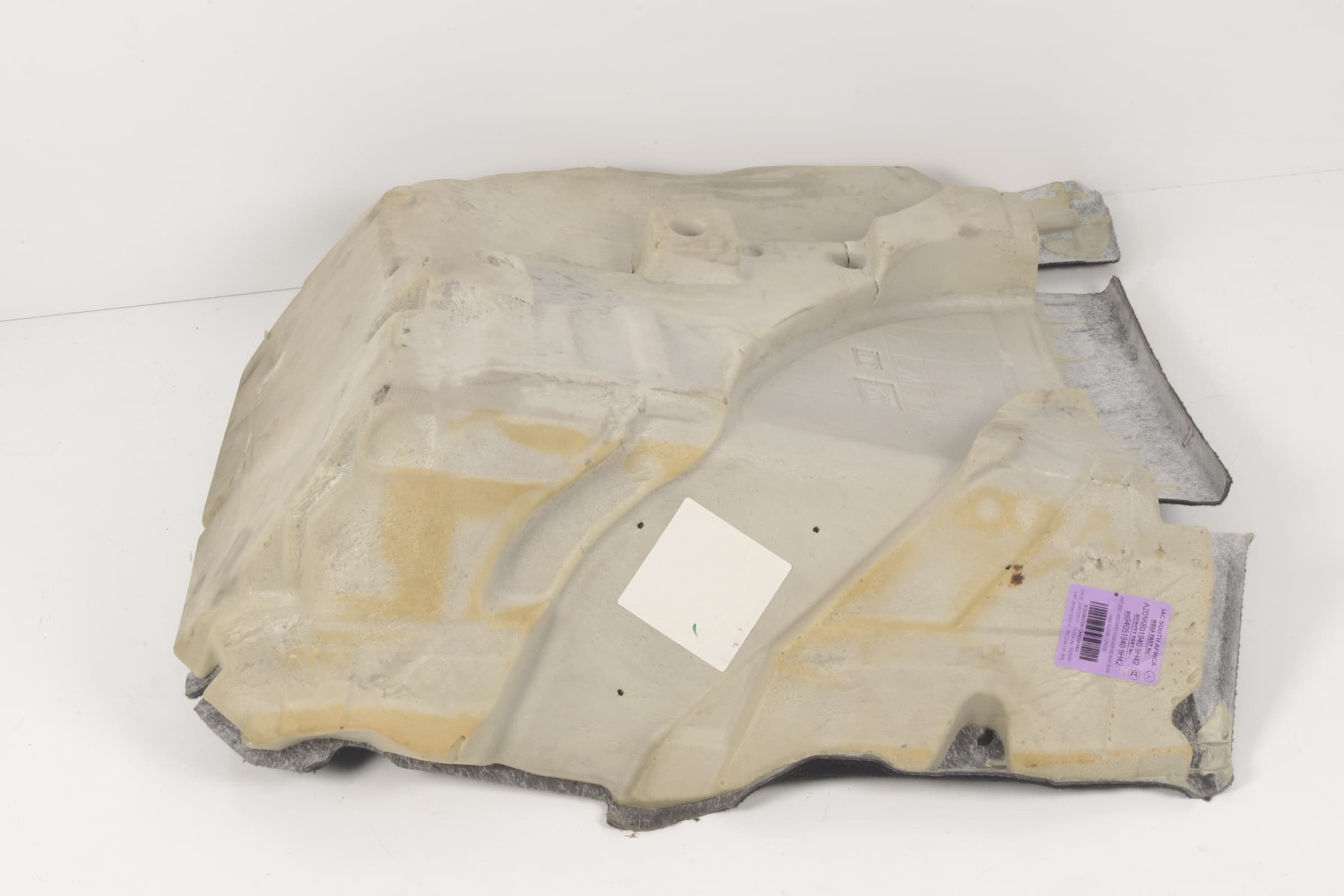 Mercedes 2056801940 Footwell Carpet Trim Panel - Front Left Black | W205 C