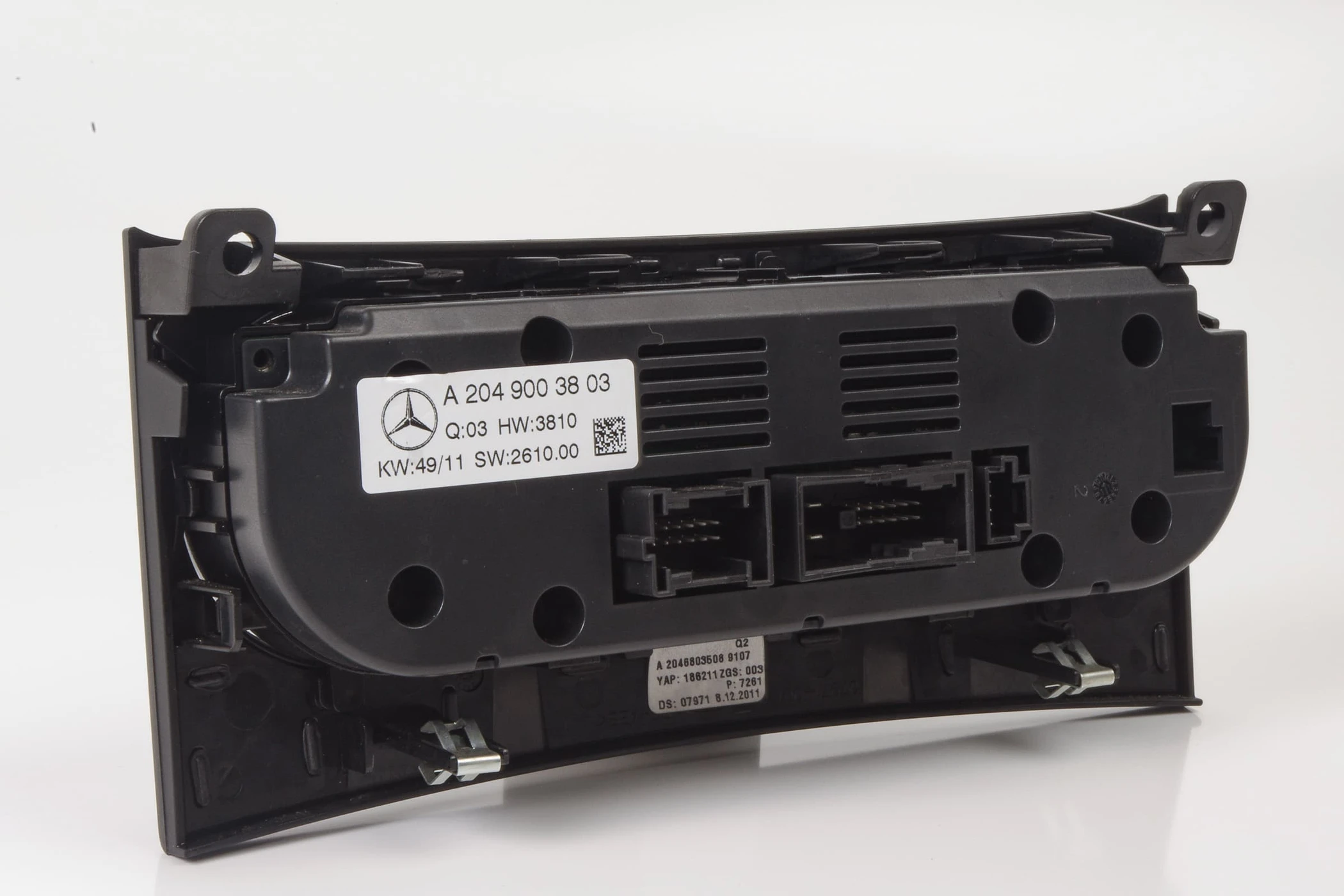 Mercedes 2049003803 Heater Control Panel | W204 C C218 CLS
